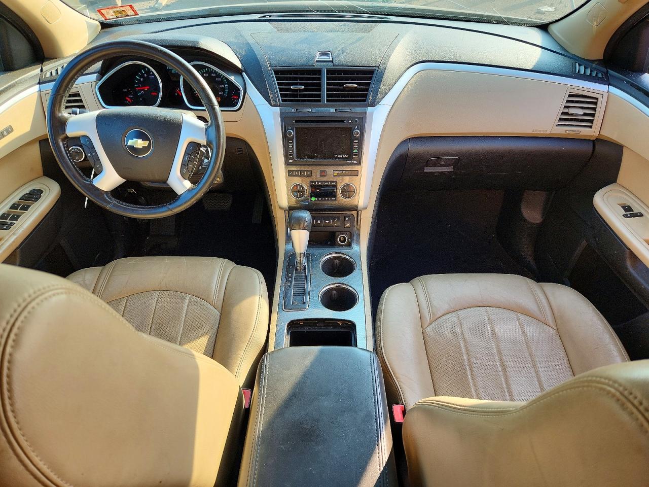 2011 Chevrolet Traverse Ltz Black vin: 1GNKVLED1BJ408180
