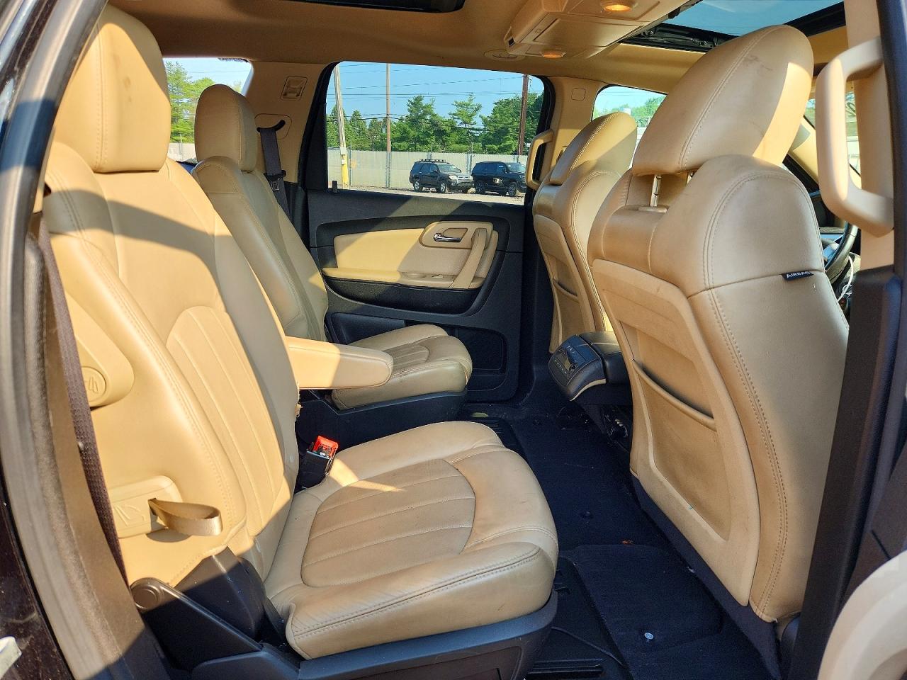 2011 Chevrolet Traverse Ltz Black vin: 1GNKVLED1BJ408180