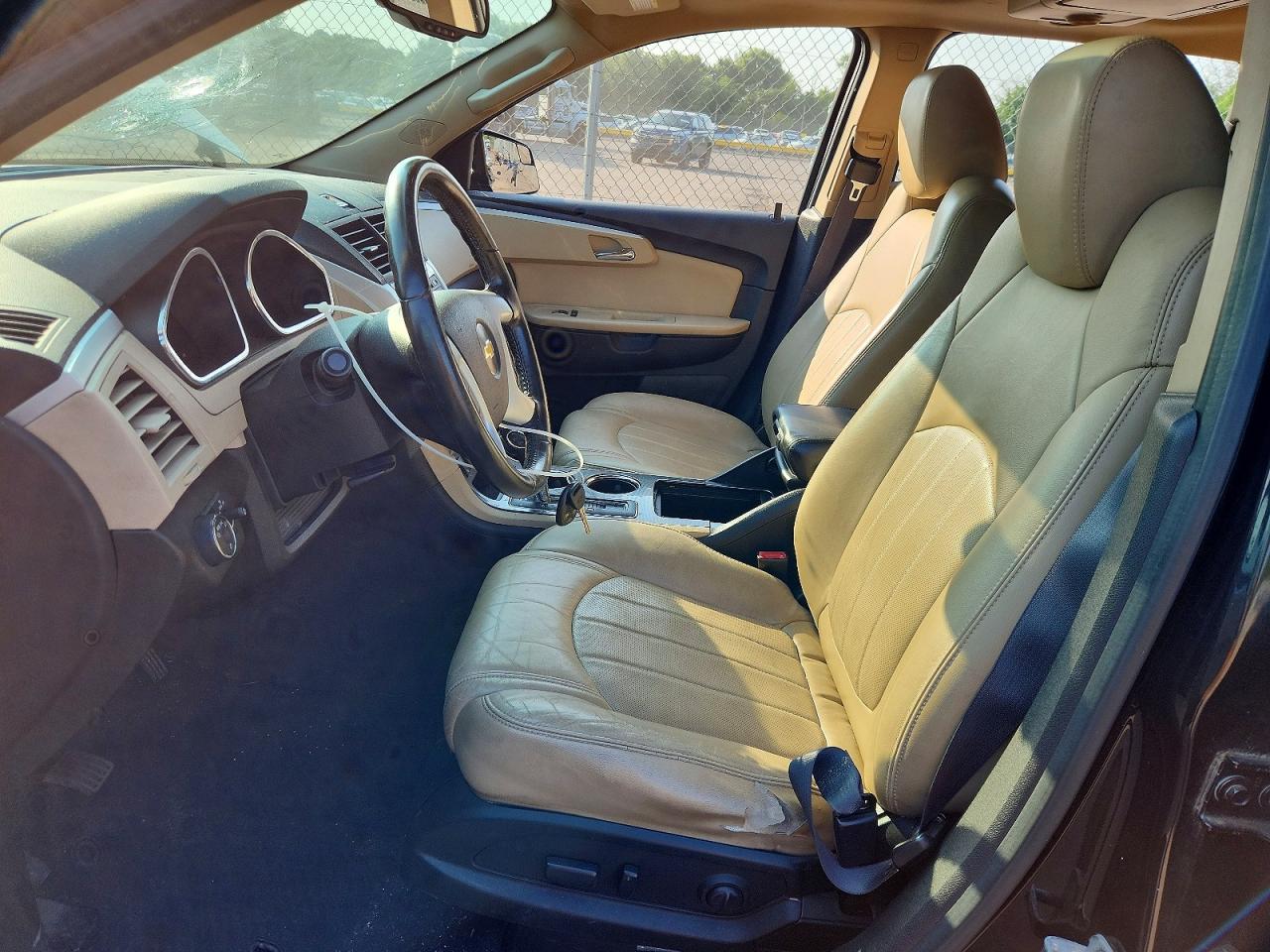 2011 Chevrolet Traverse Ltz Black vin: 1GNKVLED1BJ408180
