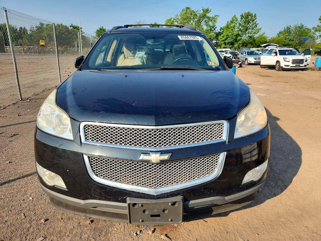 2011 Chevrolet Traverse Ltz Black vin: 1GNKVLED1BJ408180