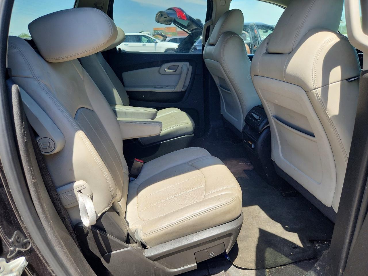 2012 Chevrolet Traverse Ltz Black vin: 1GNKVLED1CJ123304