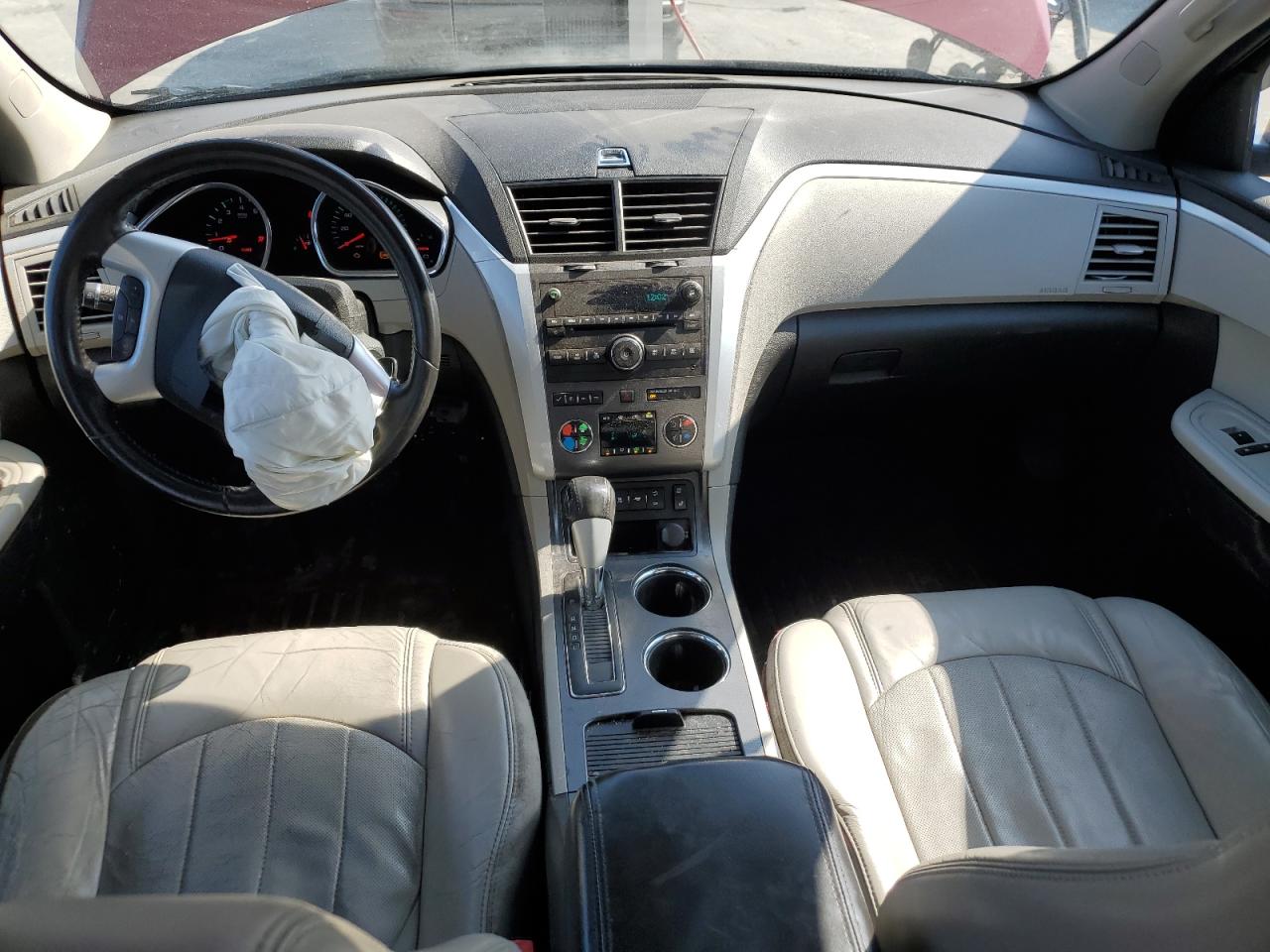 2011 Chevrolet Traverse Ltz Maroon vin: 1GNKVLED2BJ185616