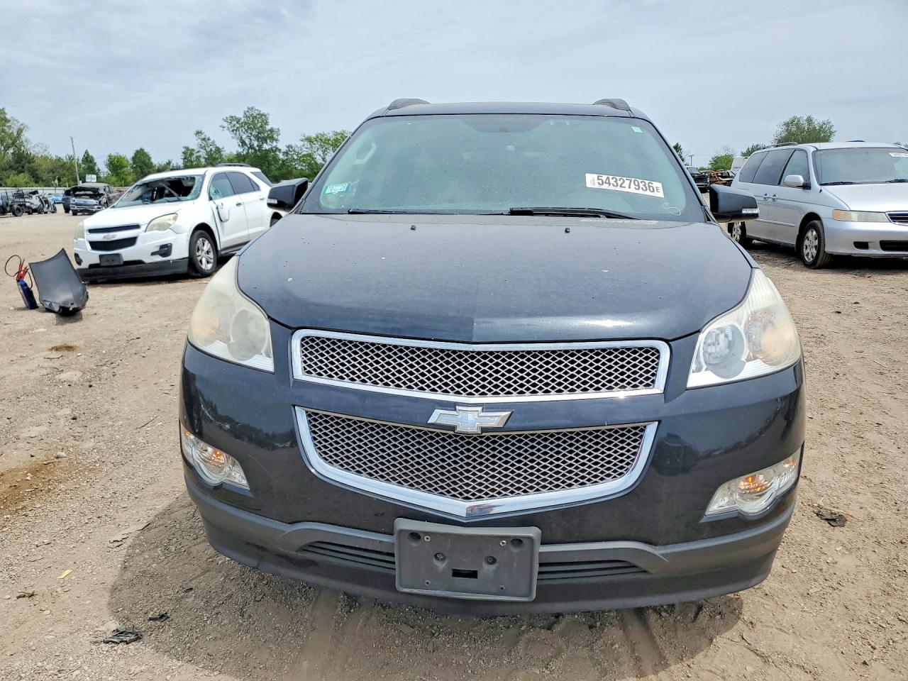 2011 Chevrolet Traverse Ltz Black vin: 1GNKVLED2BJ201815