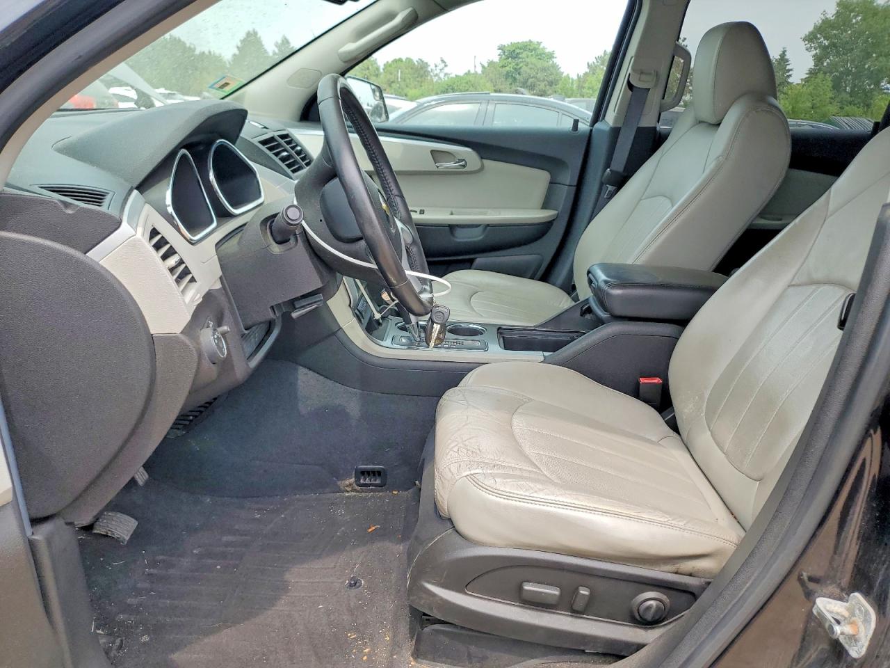 2011 Chevrolet Traverse Ltz Black vin: 1GNKVLED2BJ201815