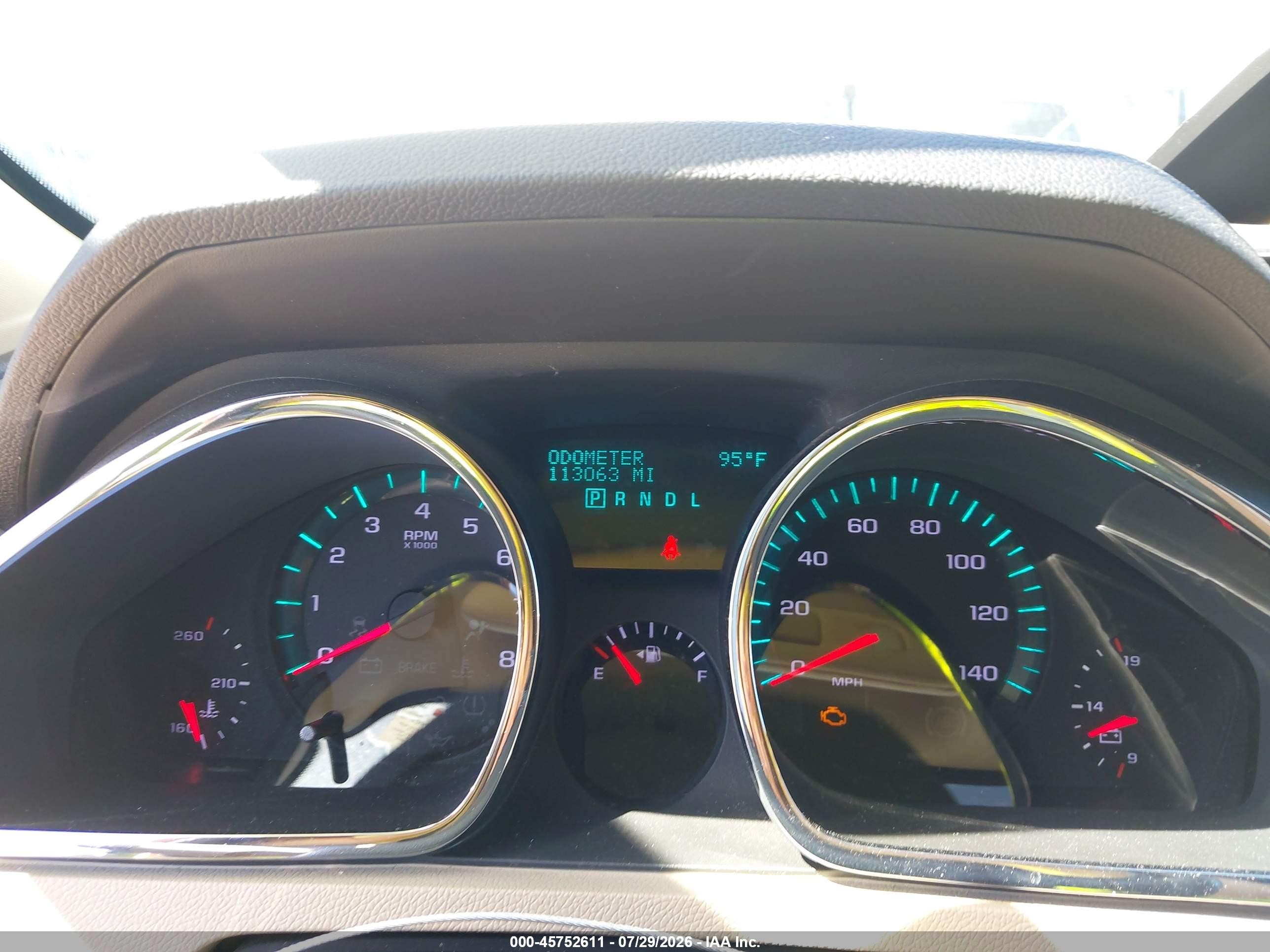 2011 Chevrolet Traverse Ltz White vin: 1GNKVLED2BJ271041