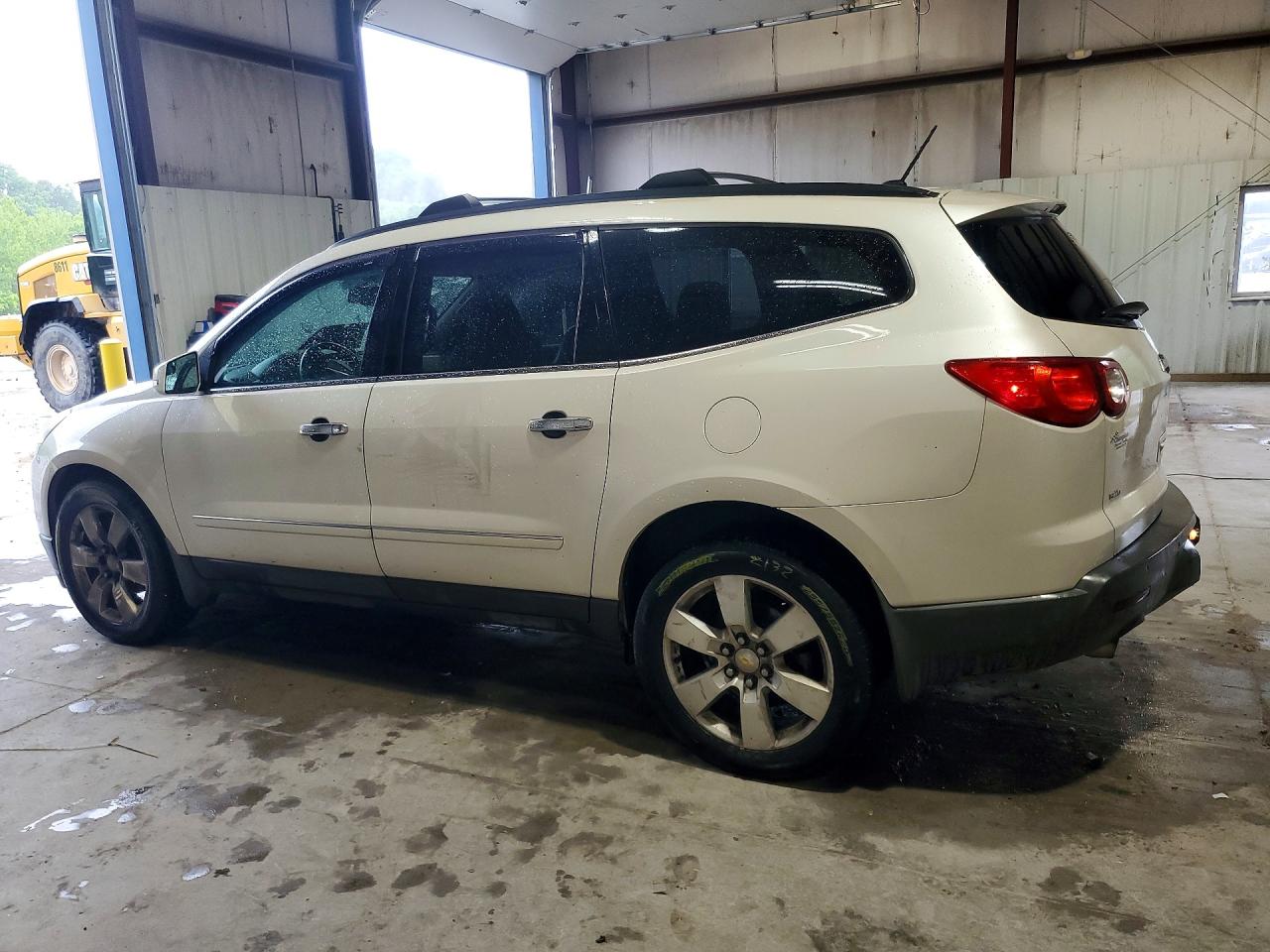 2011 Chevrolet Traverse Ltz White vin: 1GNKVLED3BJ204867