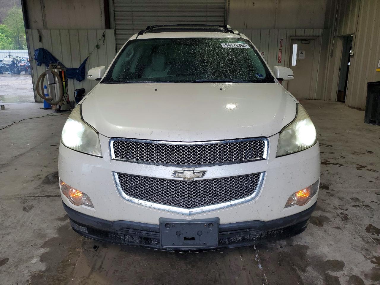 2011 Chevrolet Traverse Ltz White vin: 1GNKVLED3BJ204867