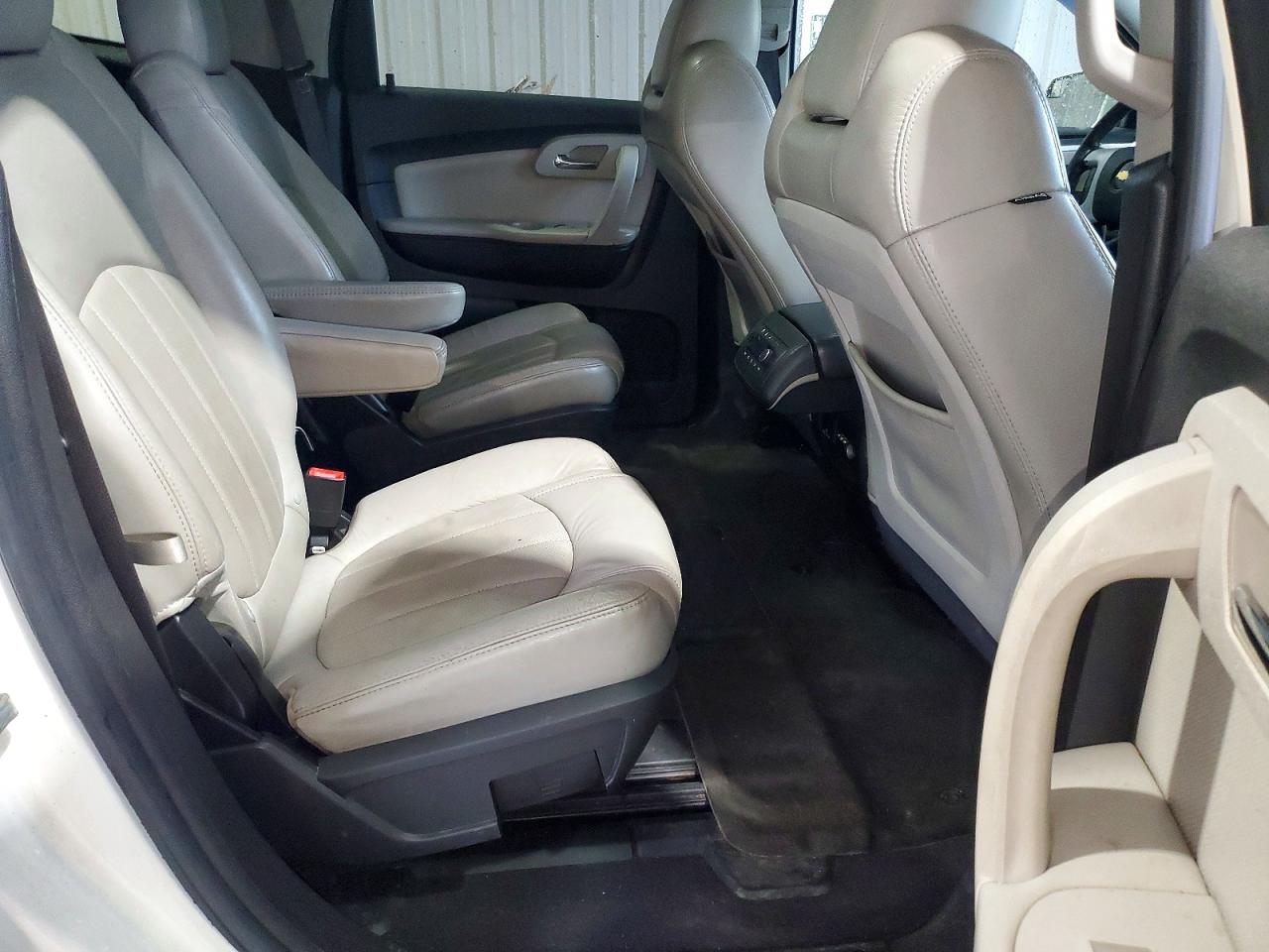 2011 Chevrolet Traverse Ltz White vin: 1GNKVLED3BJ204867
