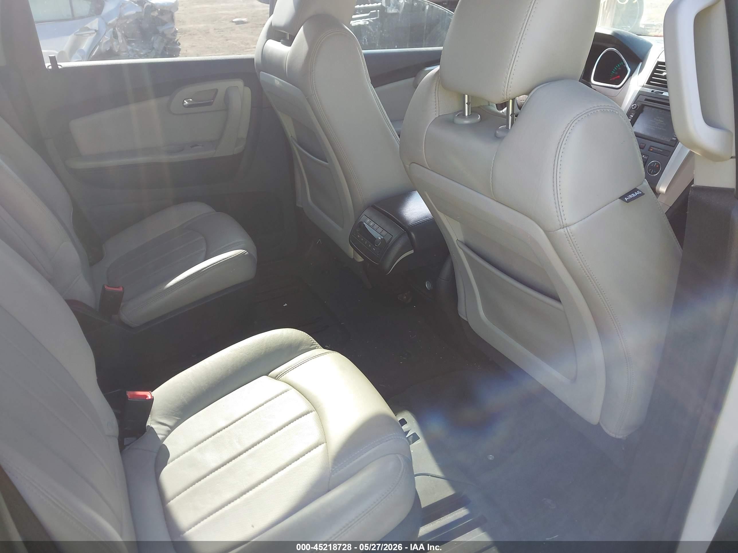 2011 Chevrolet Traverse Ltz White vin: 1GNKVLED3BJ281254