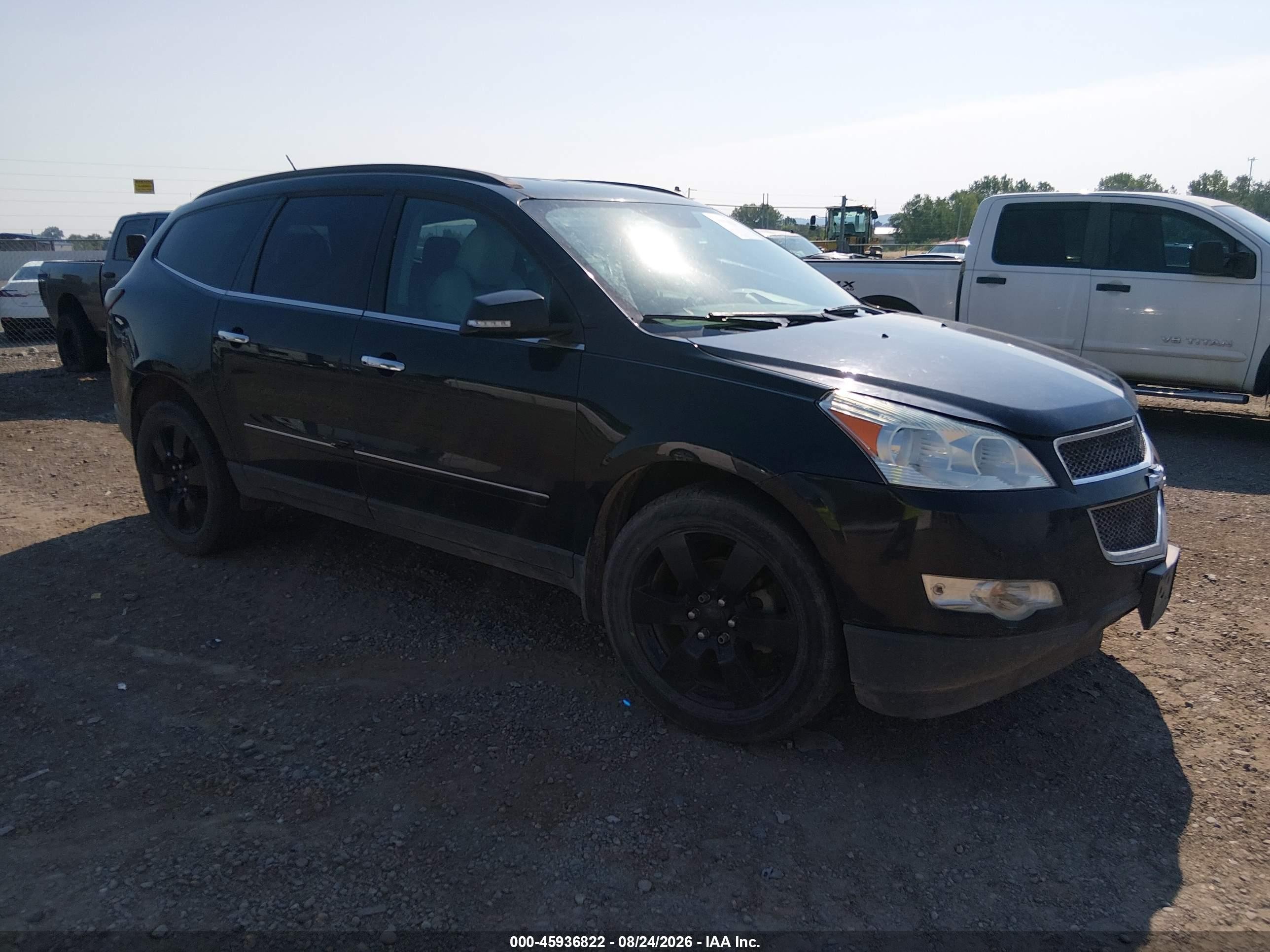 2012 Chevrolet Traverse Ltz Черный vin: 1GNKVLED3CJ108397