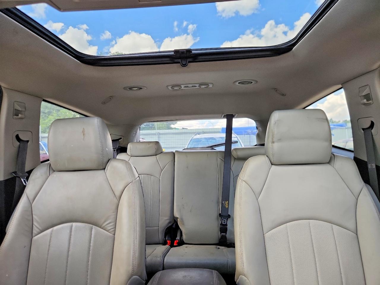 2011 Chevrolet Traverse Ltz White vin: 1GNKVLED4BJ266942