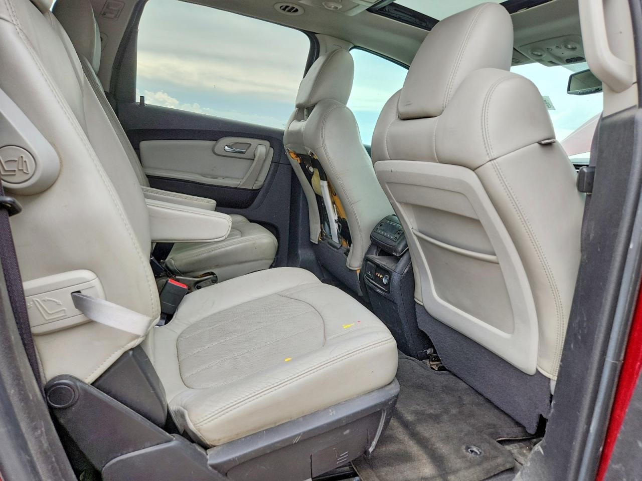 2011 Chevrolet Traverse Ltz Maroon vin: 1GNKVLED5BJ122462