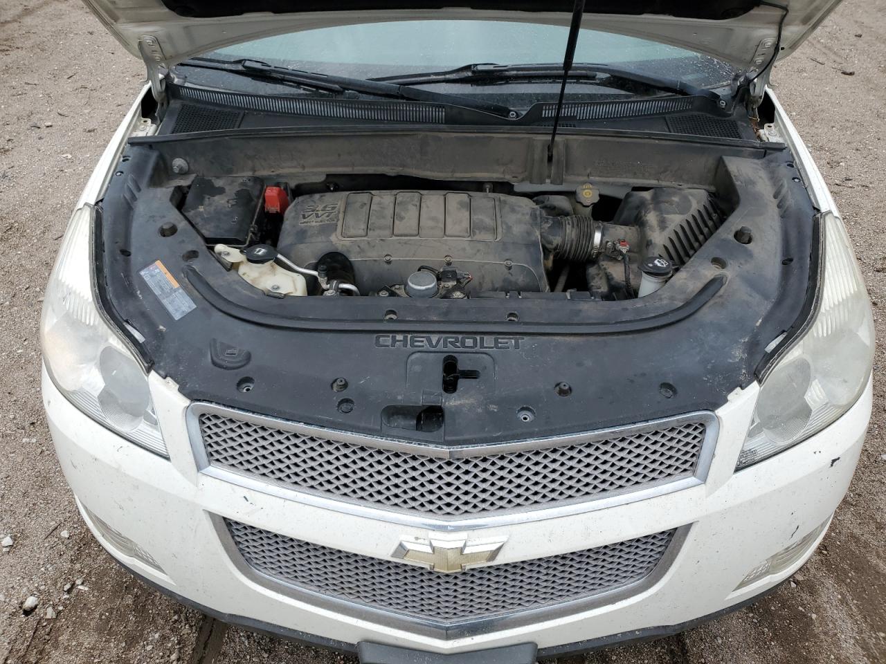 2012 Chevrolet Traverse Ltz   Белый vin: 1GNKVLED5CJ104688