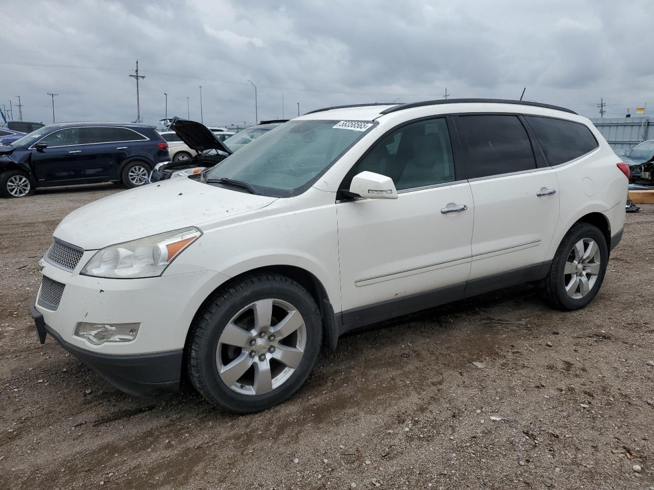 2012 Chevrolet Traverse Ltz   Белый vin: 1GNKVLED5CJ104688