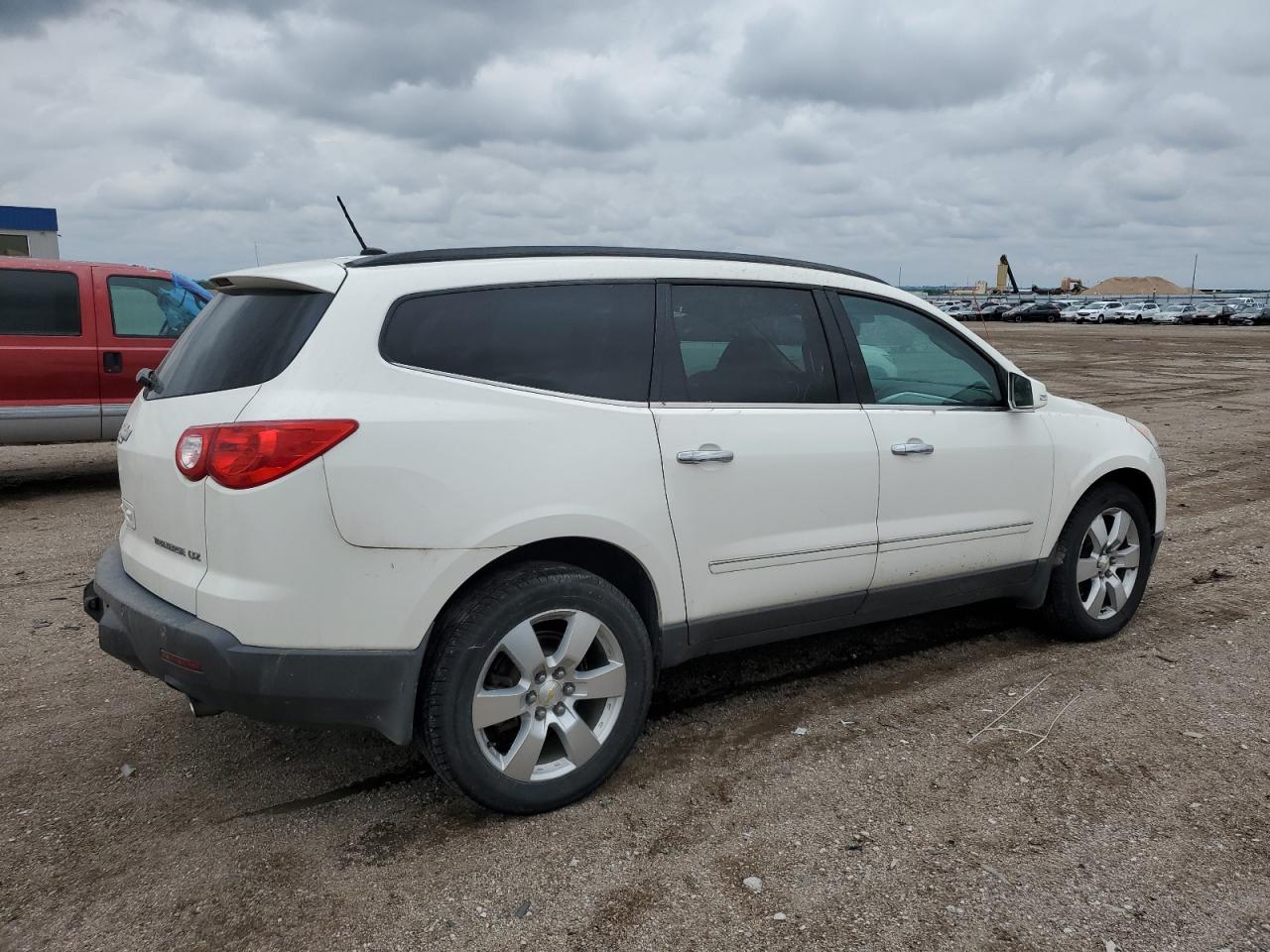 2012 Chevrolet Traverse Ltz   Белый vin: 1GNKVLED5CJ104688