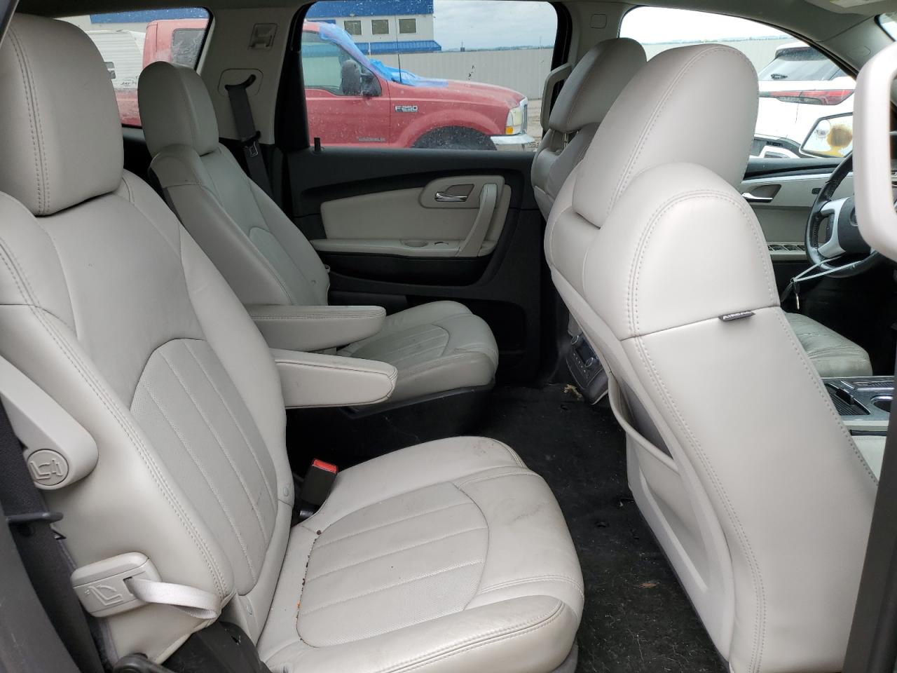 2012 Chevrolet Traverse Ltz   Белый vin: 1GNKVLED5CJ104688