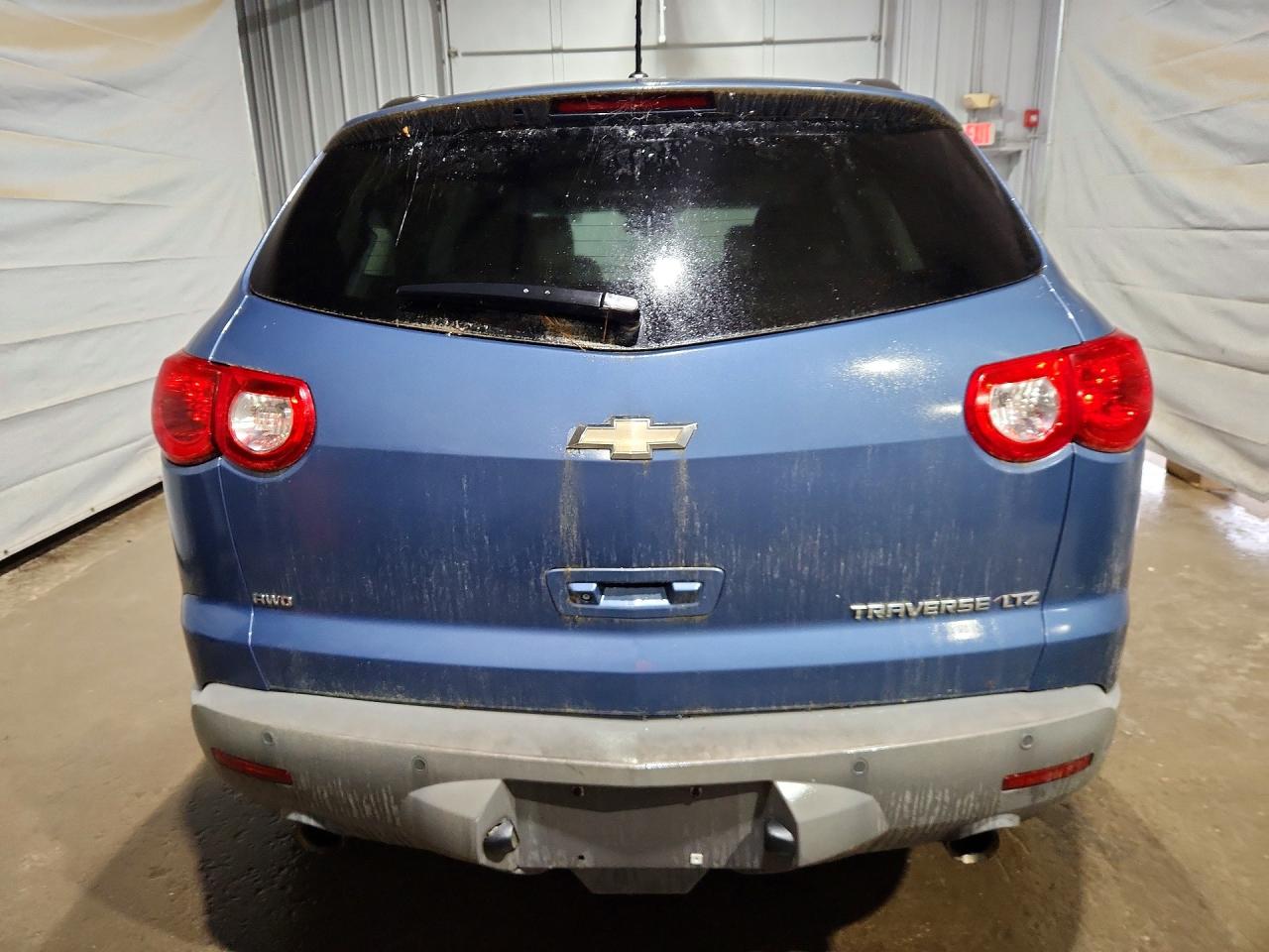 2012 Chevrolet Traverse Ltz Blue vin: 1GNKVLED5CJ299112