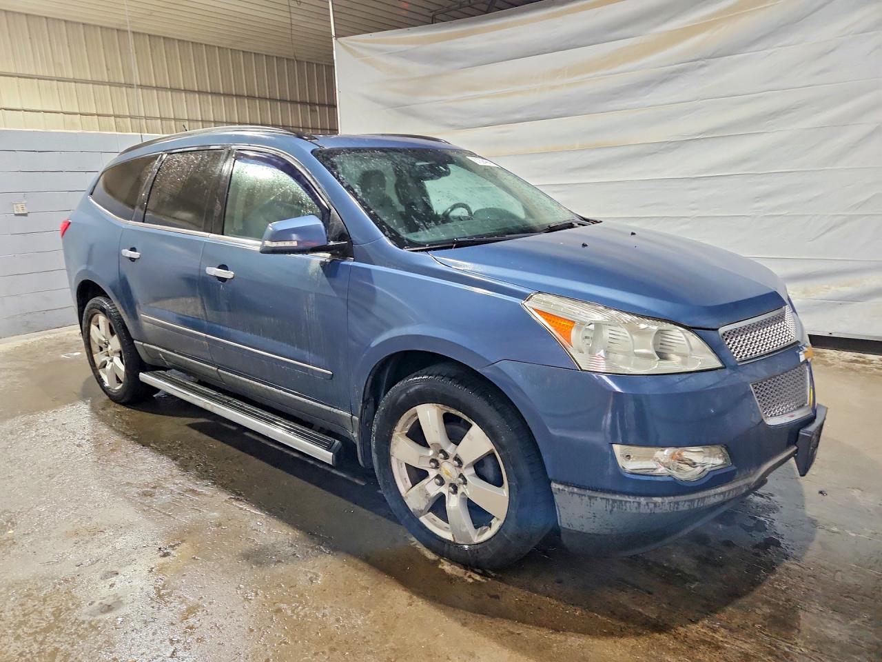 2012 Chevrolet Traverse Ltz Blue vin: 1GNKVLED5CJ299112