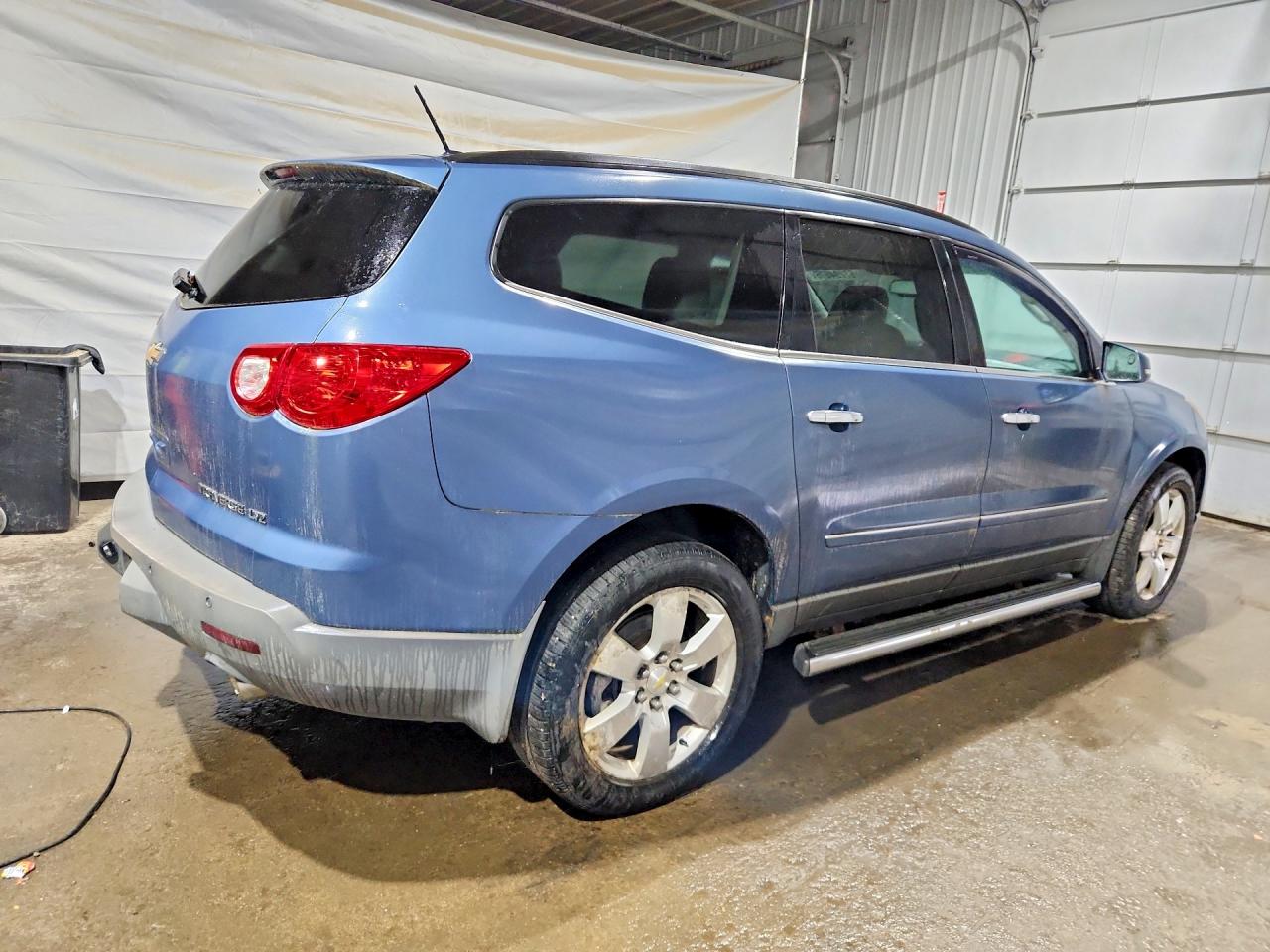 2012 Chevrolet Traverse Ltz Blue vin: 1GNKVLED5CJ299112