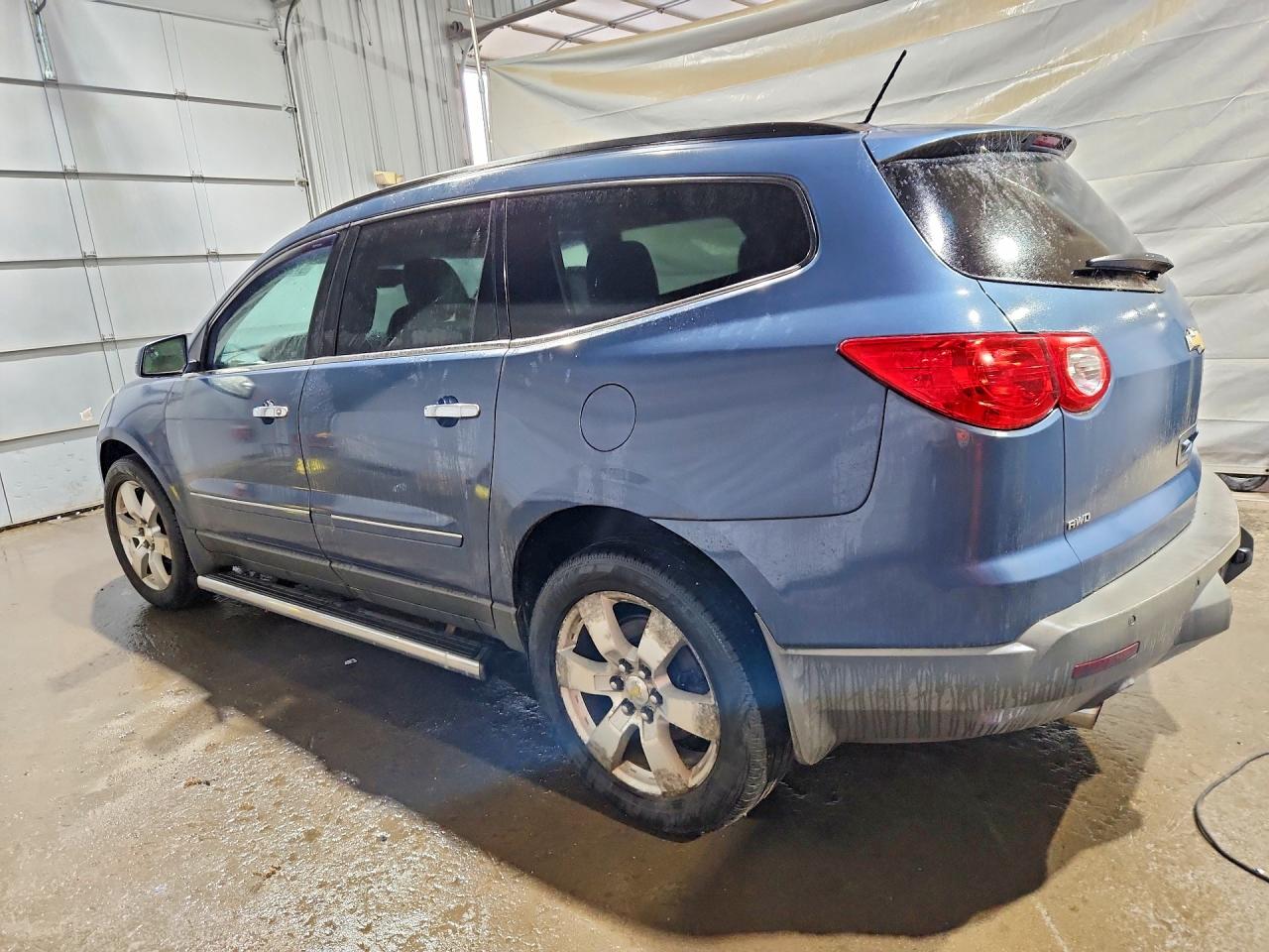 2012 Chevrolet Traverse Ltz Blue vin: 1GNKVLED5CJ299112
