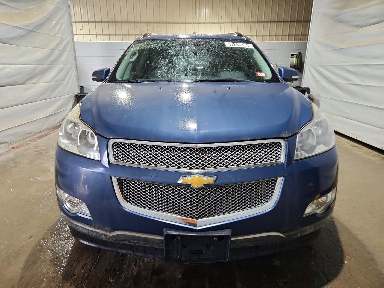 2012 Chevrolet Traverse Ltz Blue vin: 1GNKVLED5CJ299112