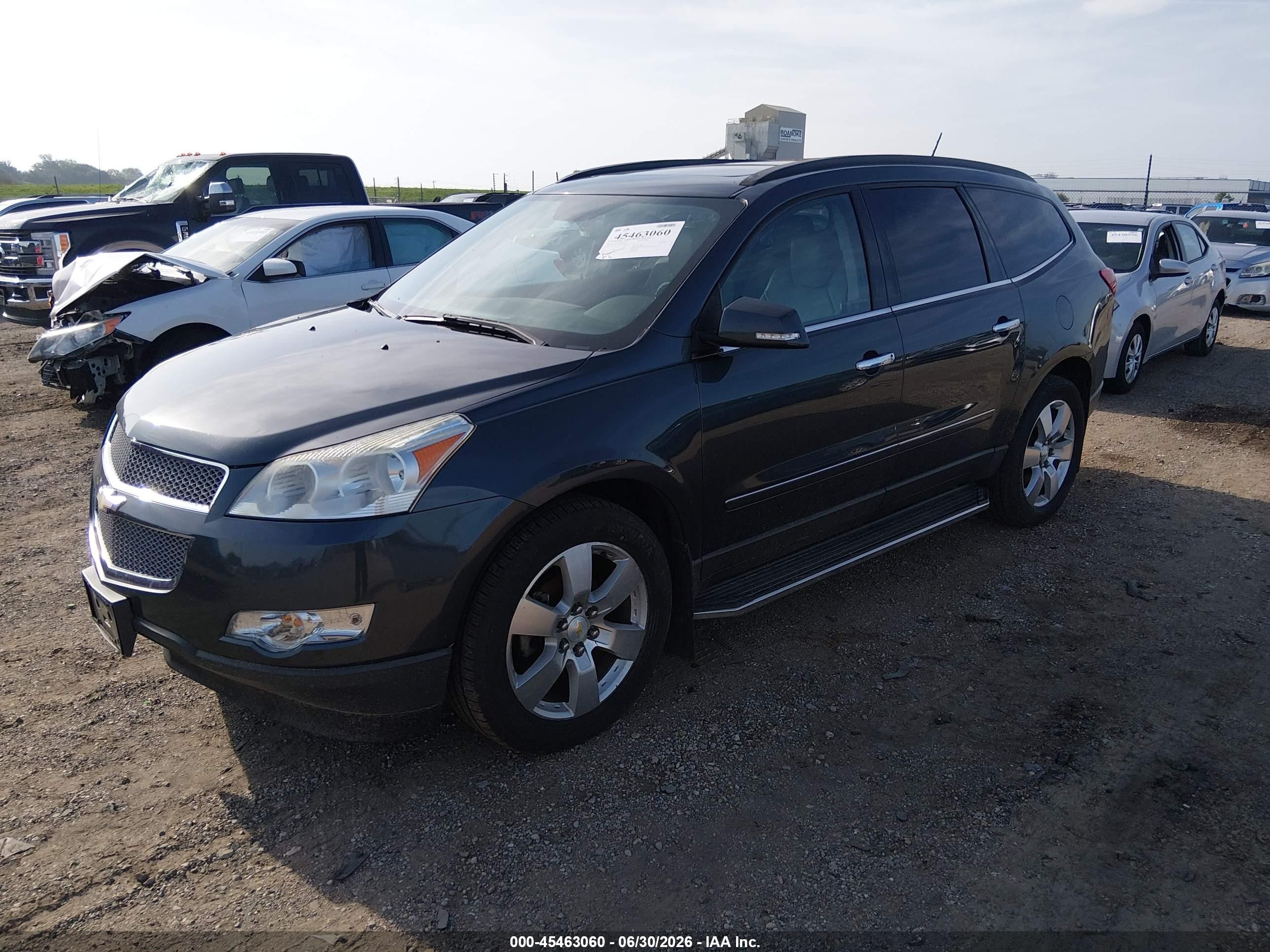 2011 Chevrolet Traverse Ltz Gray vin: 1GNKVLED6BJ148228