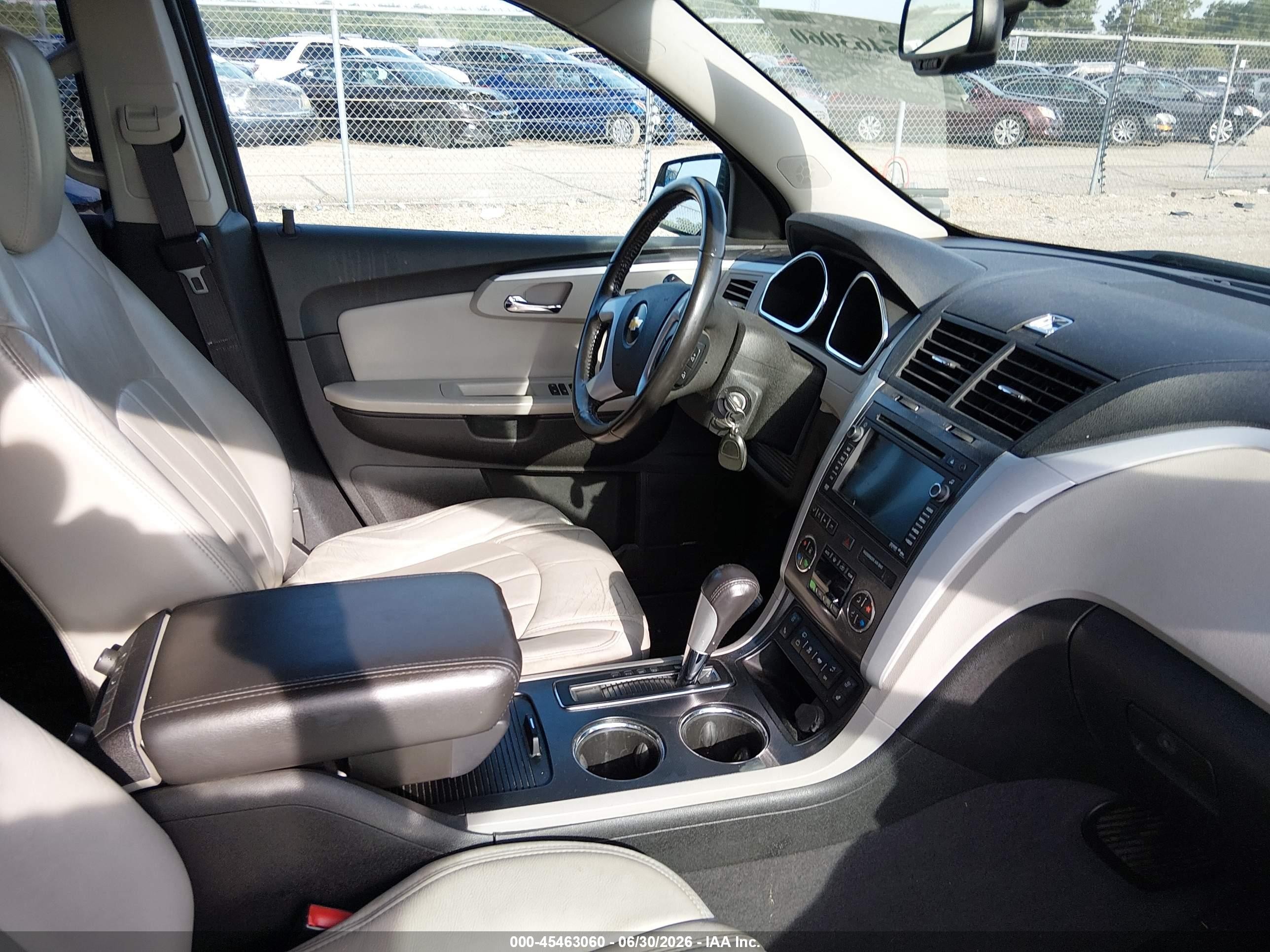 2011 Chevrolet Traverse Ltz Gray vin: 1GNKVLED6BJ148228
