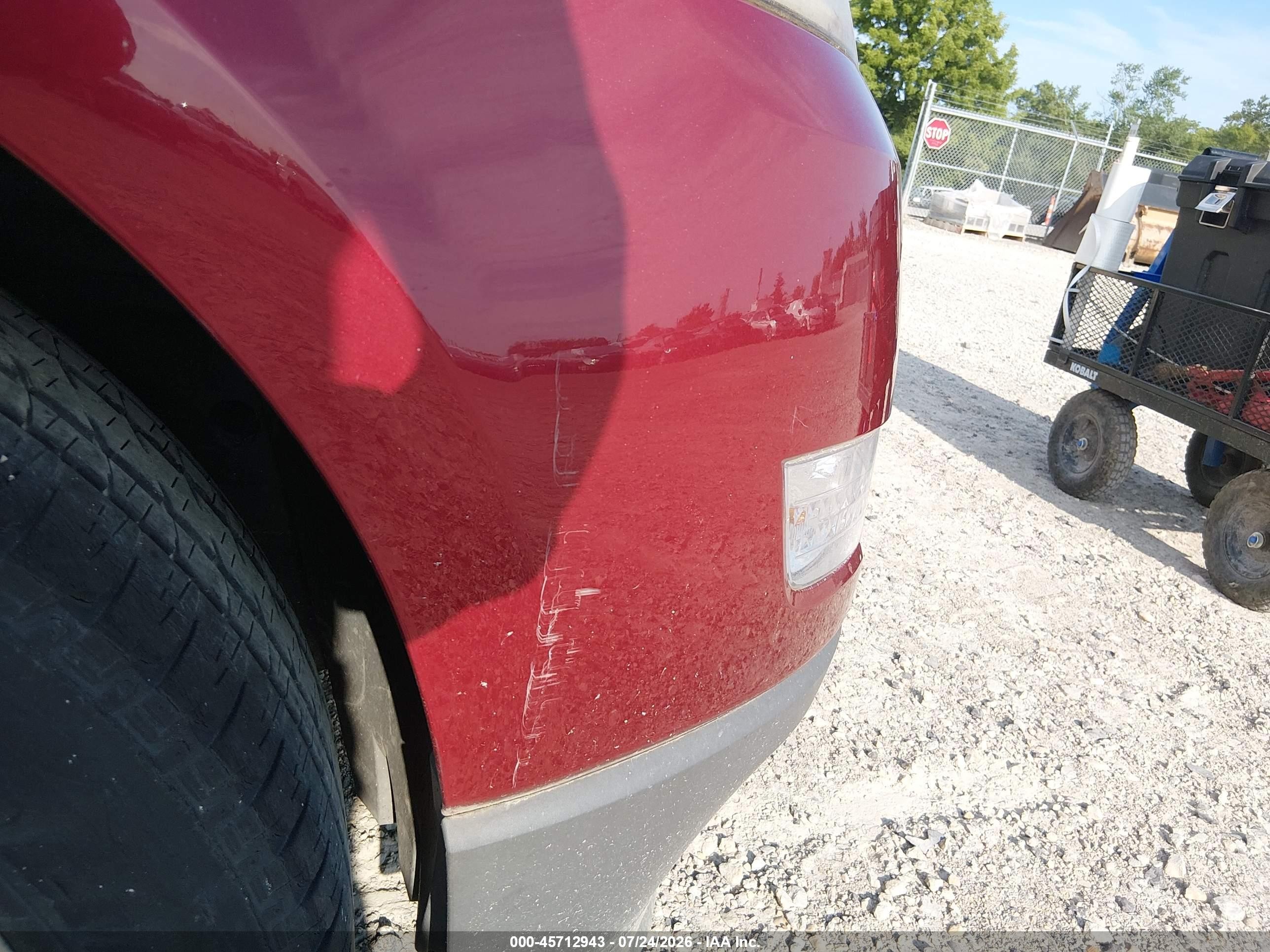 2011 Chevrolet Traverse Ltz Red vin: 1GNKVLED7BJ120096