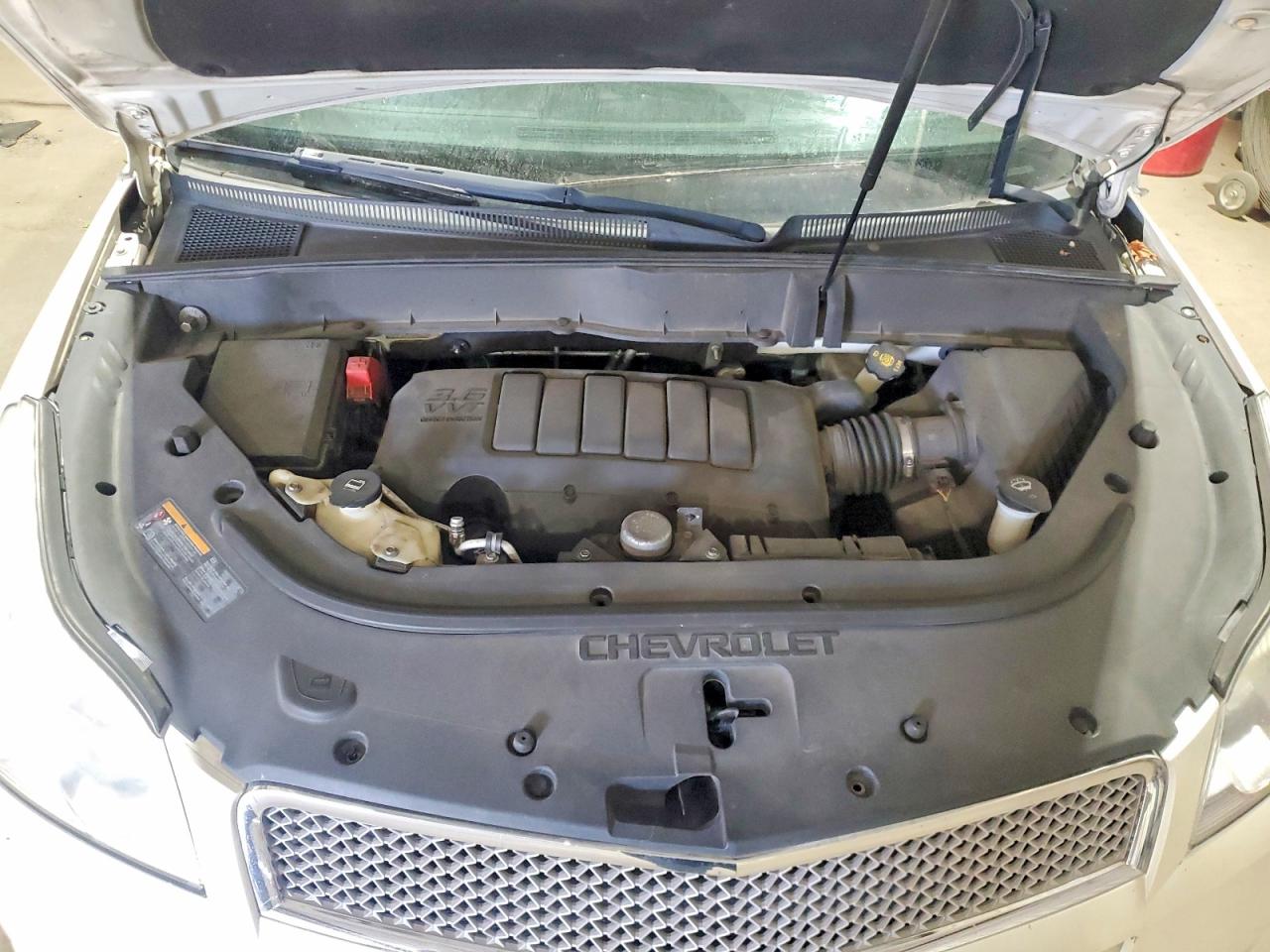 2011 Chevrolet Traverse Ltz White vin: 1GNKVLED7BJ206377