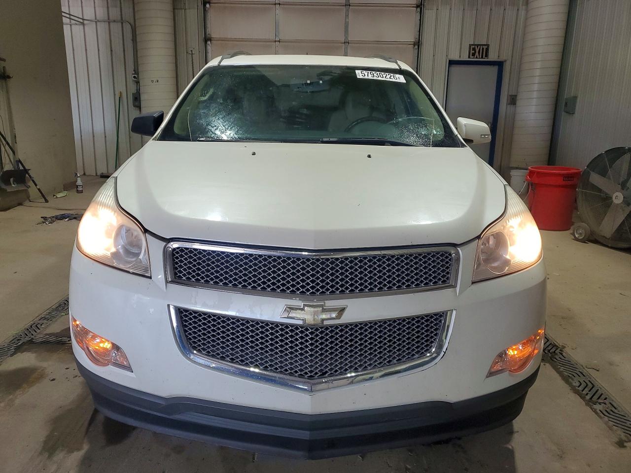 2011 Chevrolet Traverse Ltz White vin: 1GNKVLED7BJ206377