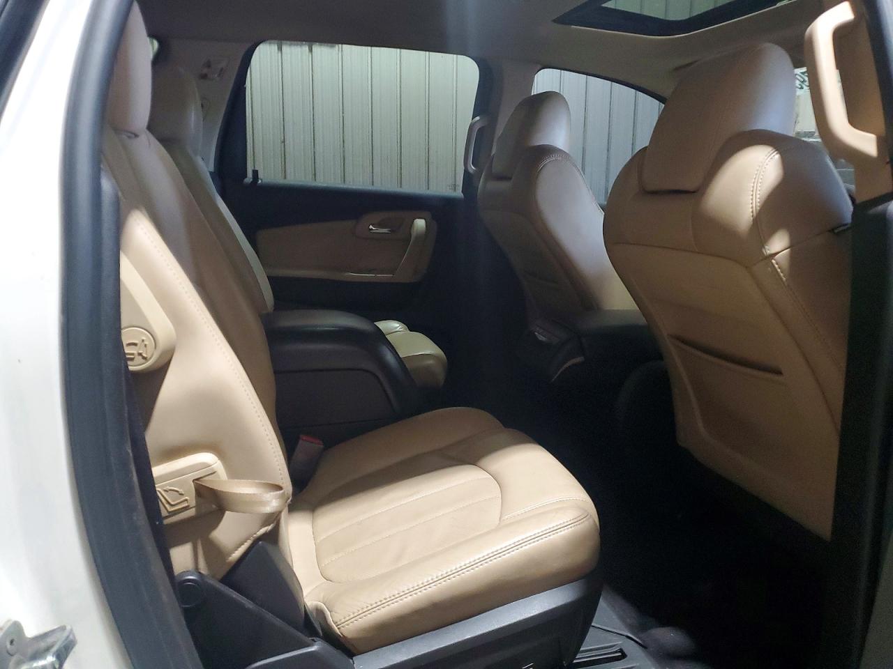 2011 Chevrolet Traverse Ltz White vin: 1GNKVLED7BJ206377
