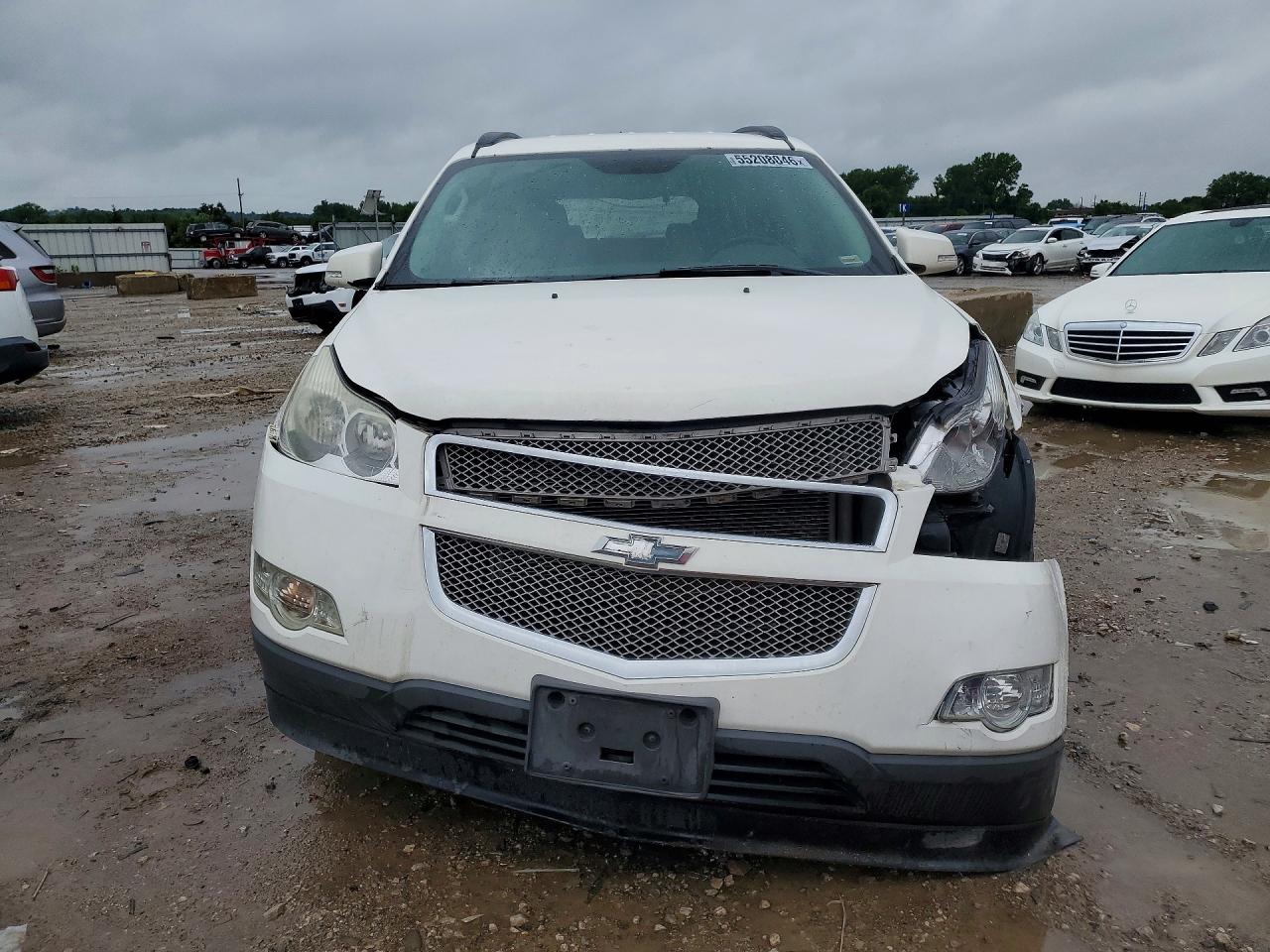 2012 Chevrolet Traverse Ltz Белый vin: 1GNKVLED7CJ153651