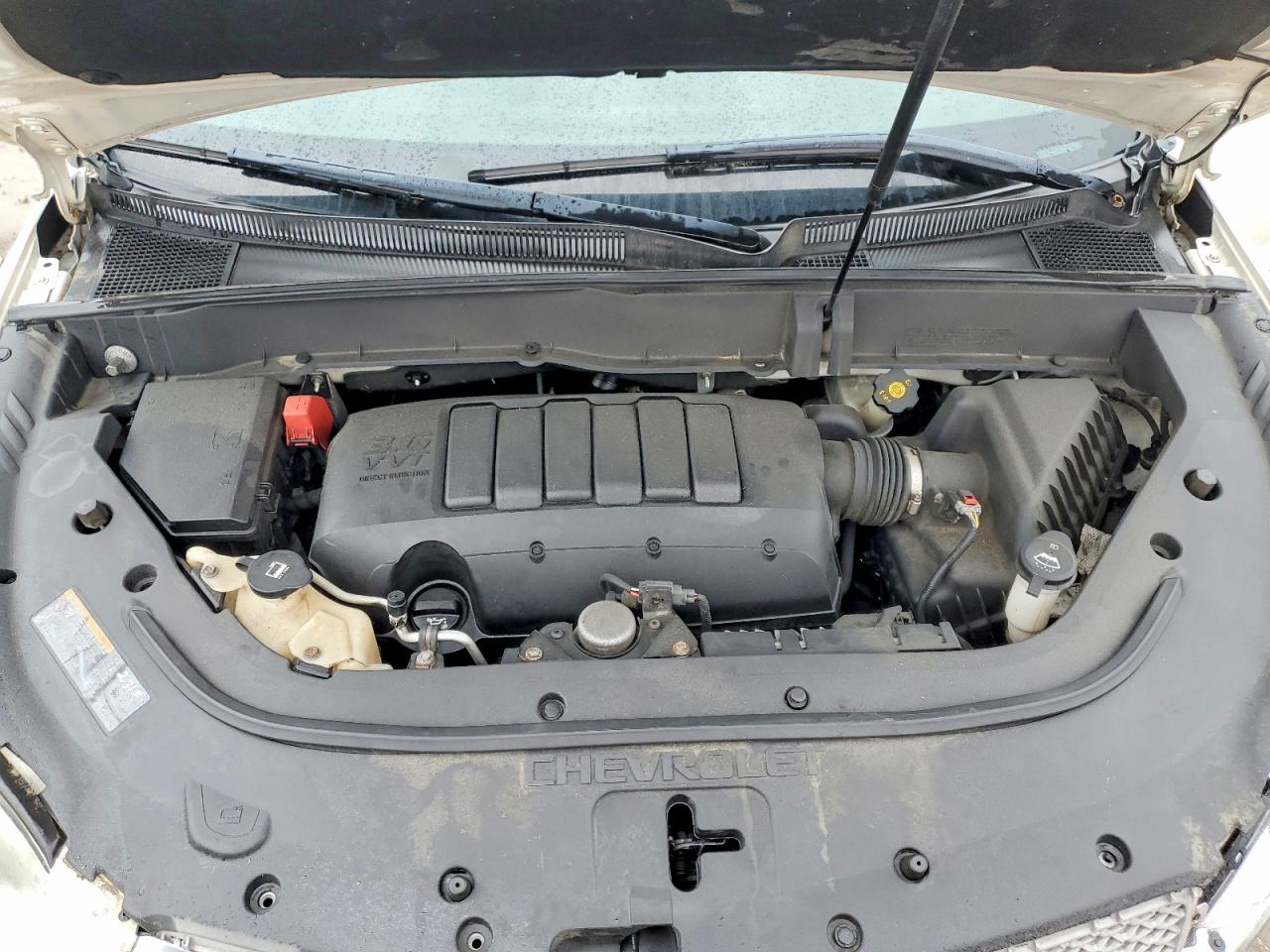 2012 Chevrolet Traverse Ltz Белый vin: 1GNKVLED7CJ153651