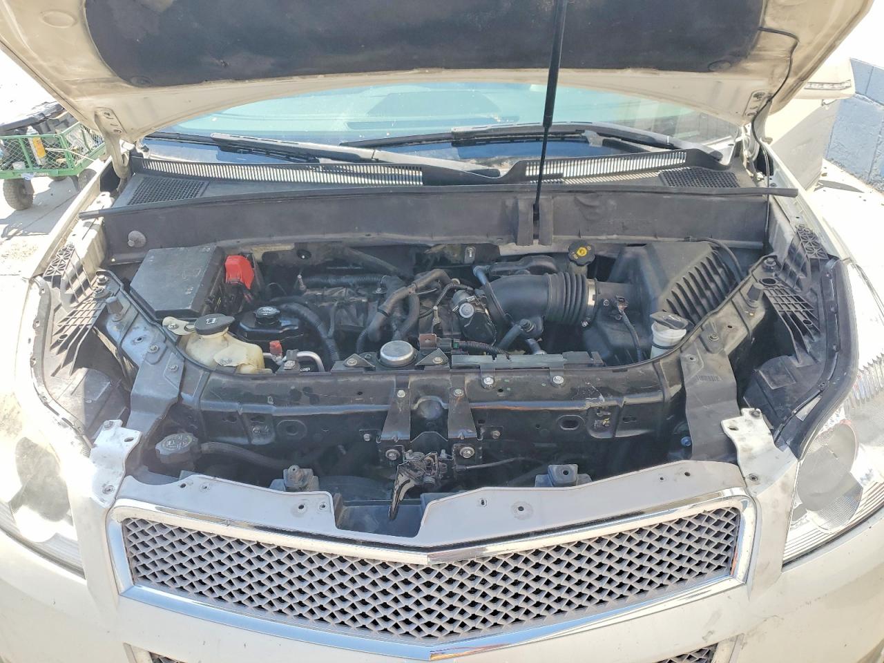 2012 Chevrolet Traverse Ltz White vin: 1GNKVLED7CJ350612