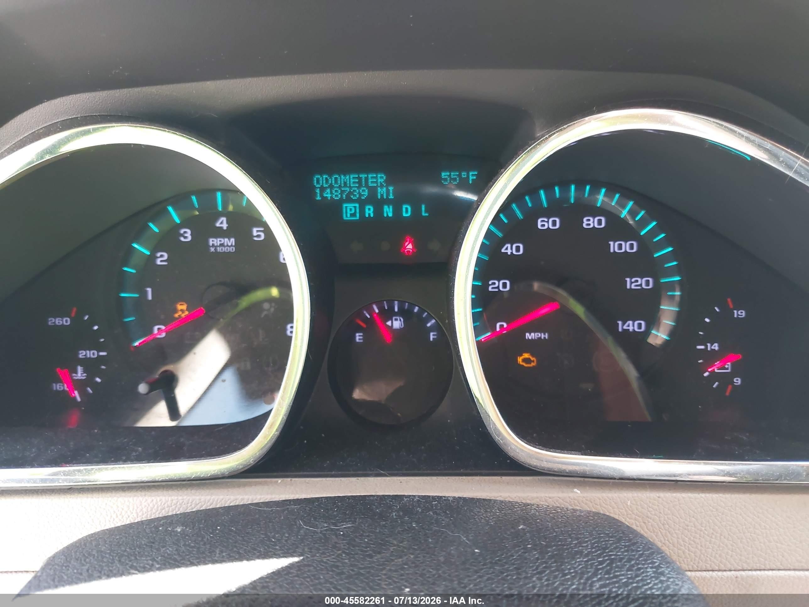 2012 Chevrolet Traverse Ltz Black vin: 1GNKVLED7CJ380919