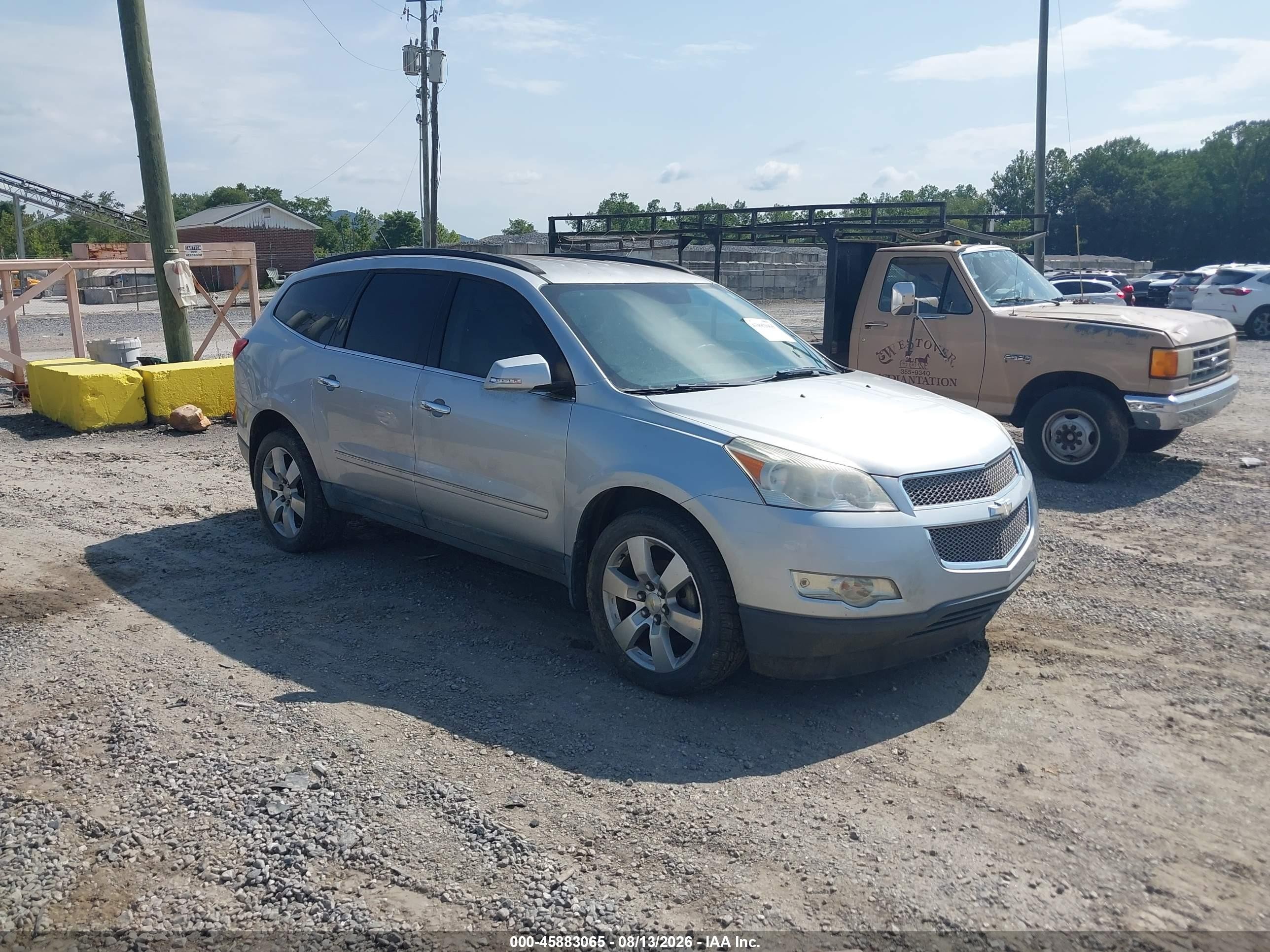 2012 Chevrolet Traverse Ltz Gray vin: 1GNKVLED8CJ150516