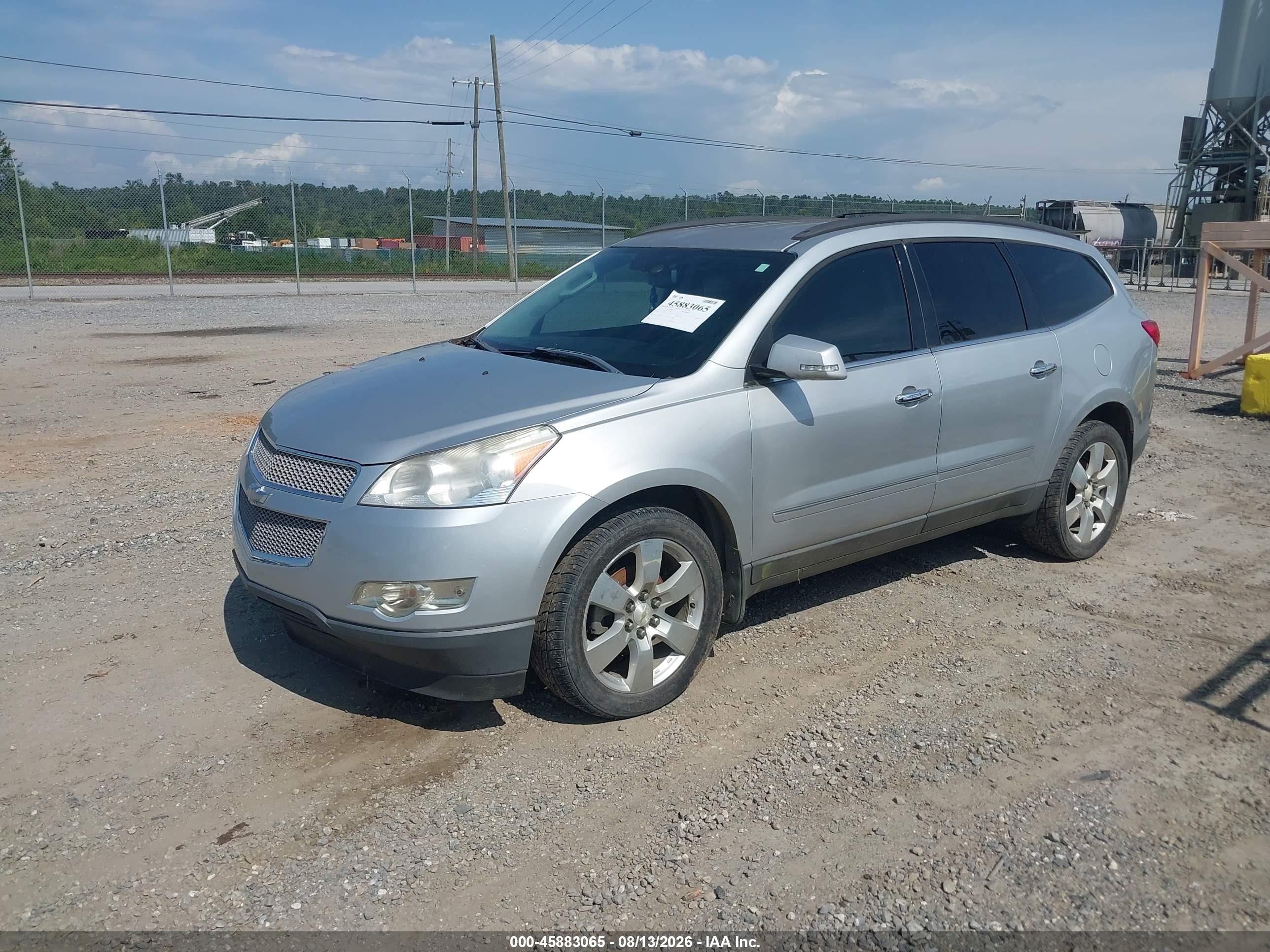 2012 Chevrolet Traverse Ltz Gray vin: 1GNKVLED8CJ150516