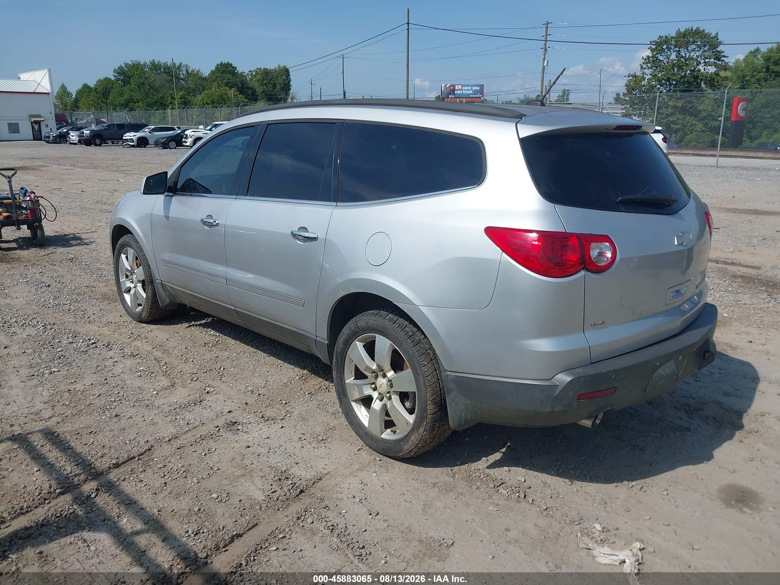 2012 Chevrolet Traverse Ltz Gray vin: 1GNKVLED8CJ150516