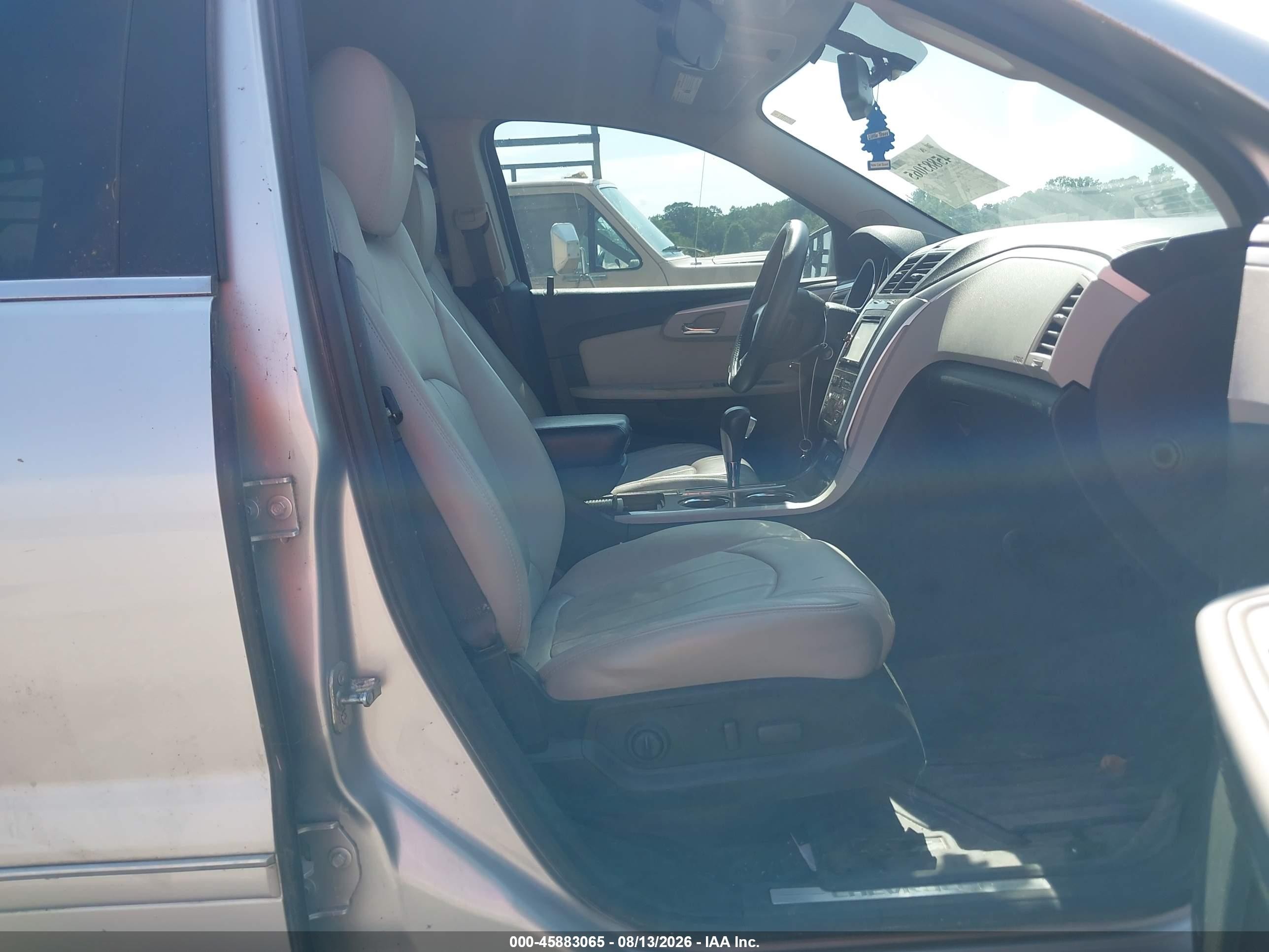 2012 Chevrolet Traverse Ltz Gray vin: 1GNKVLED8CJ150516