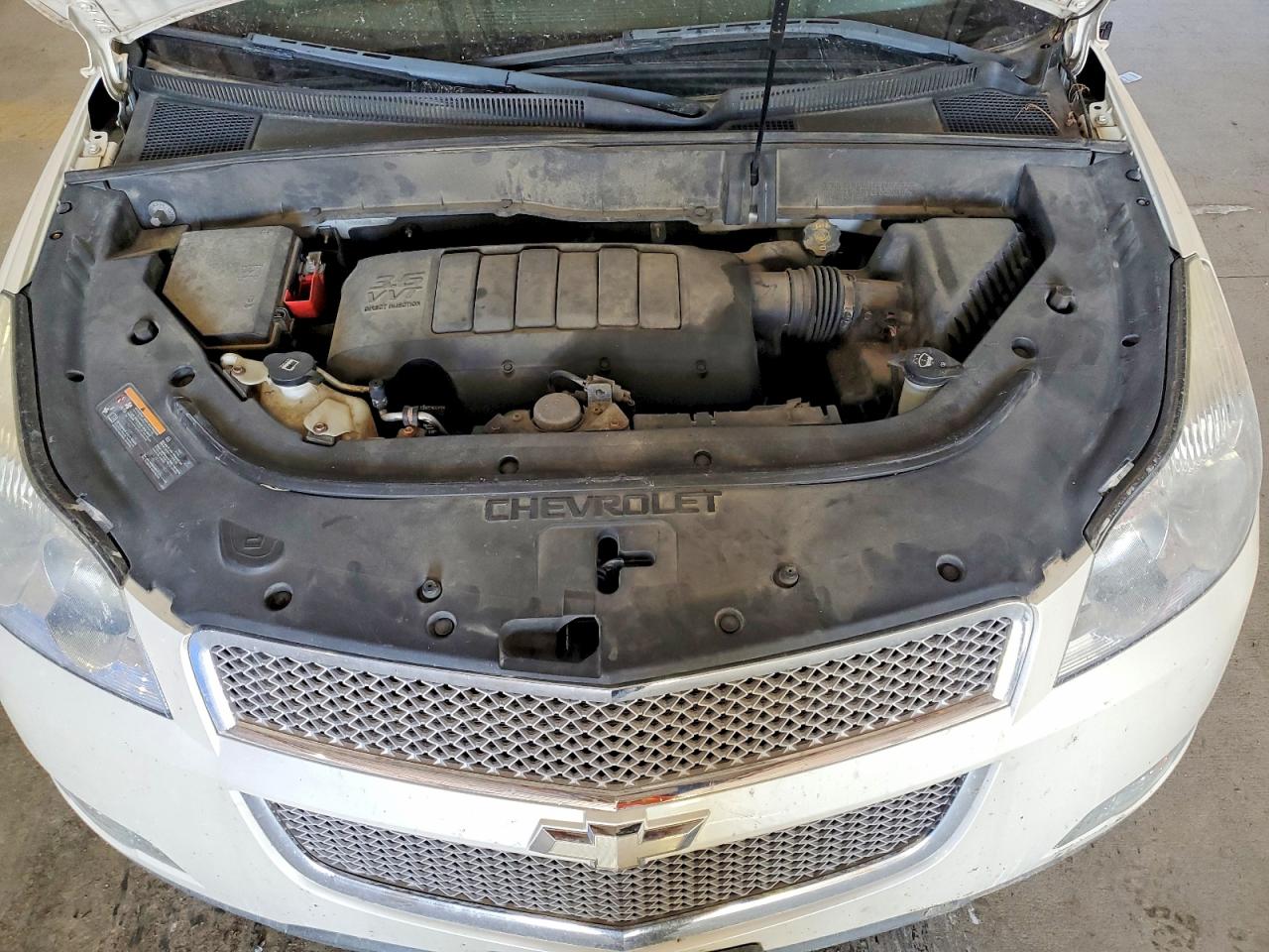 2012 Chevrolet Traverse Ltz Cream vin: 1GNKVLED8CJ289545