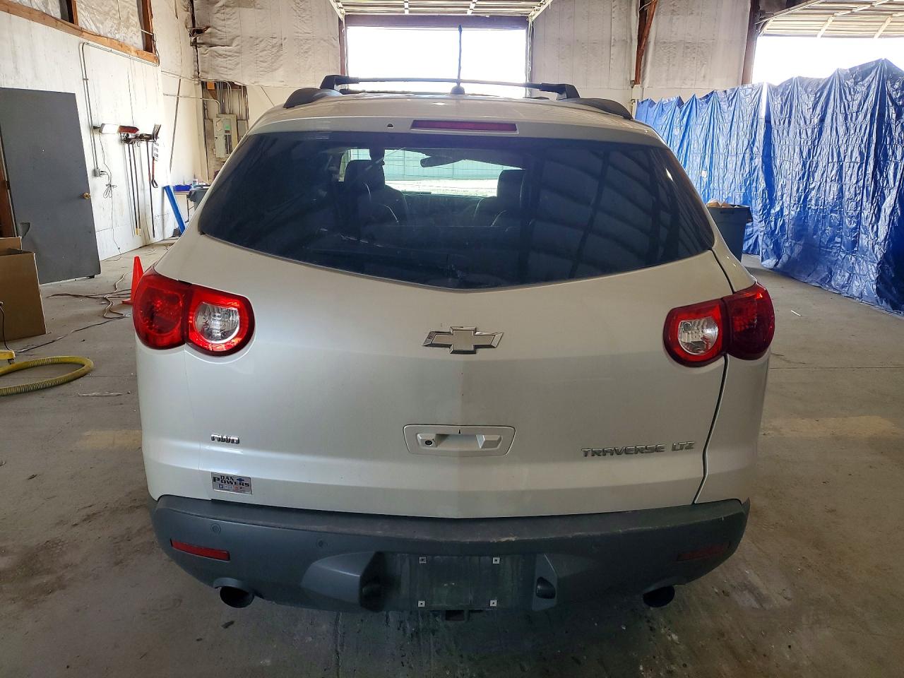 2012 Chevrolet Traverse Ltz Cream vin: 1GNKVLED8CJ289545