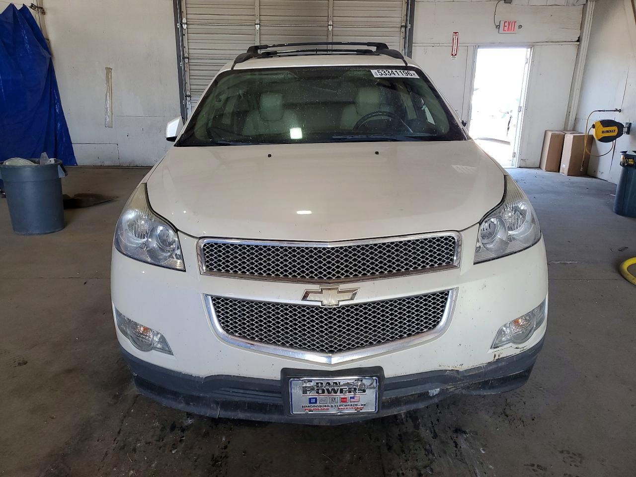 2012 Chevrolet Traverse Ltz Cream vin: 1GNKVLED8CJ289545