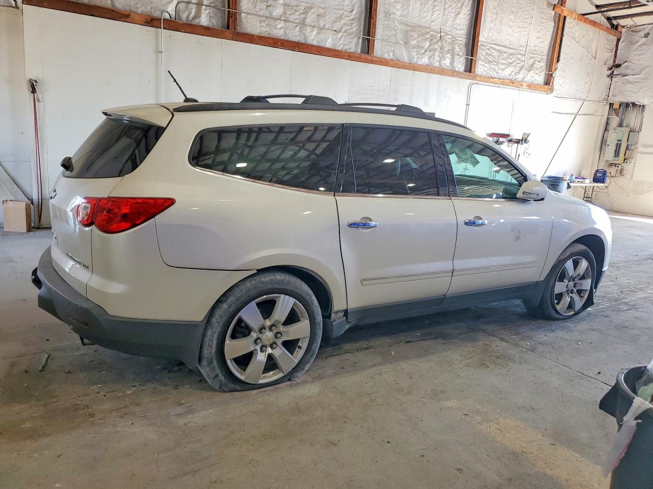 2012 Chevrolet Traverse Ltz Cream vin: 1GNKVLED8CJ289545