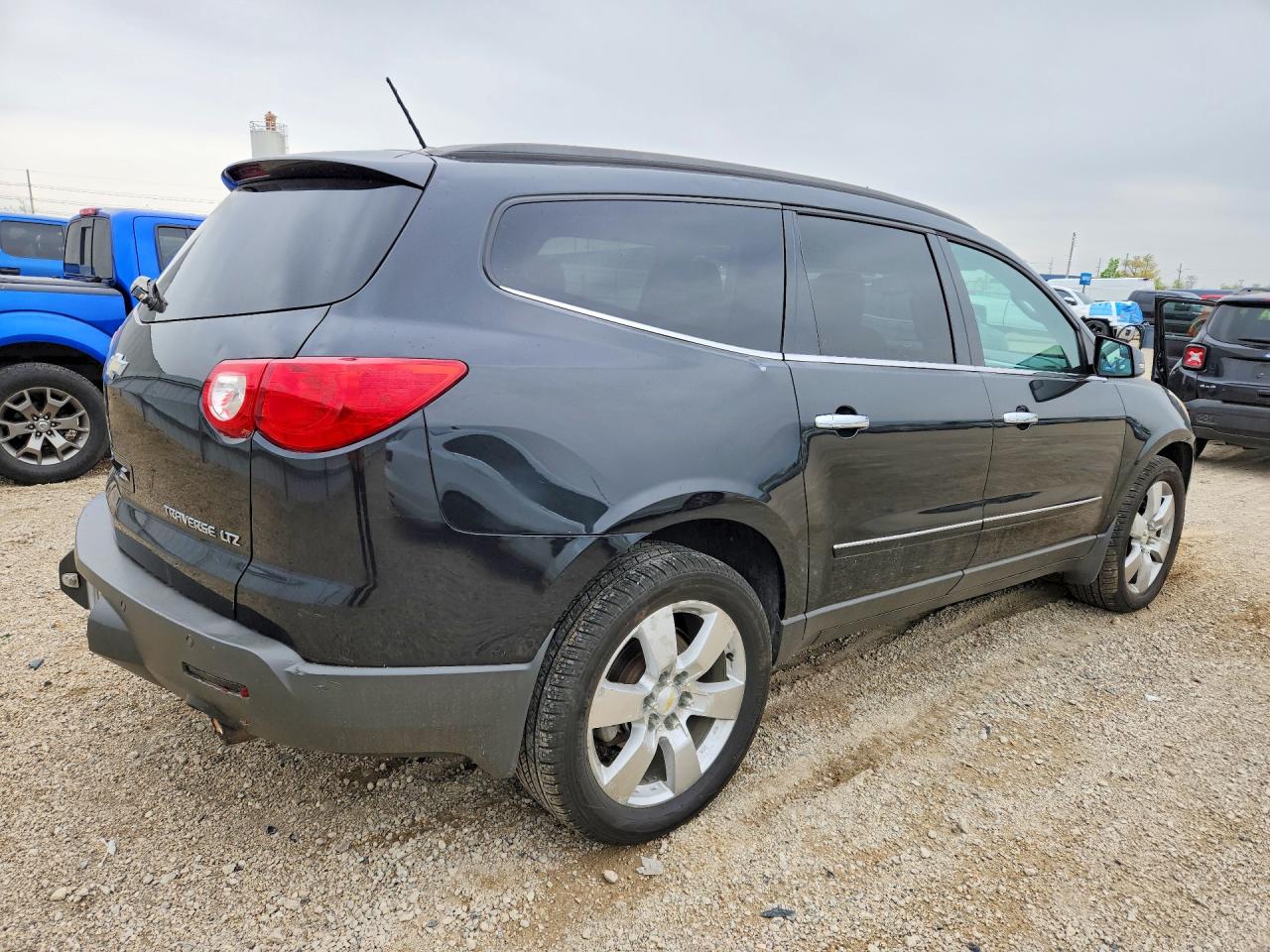 2011 Chevrolet Traverse Ltz Charcoal vin: 1GNKVLEDXBJ179790