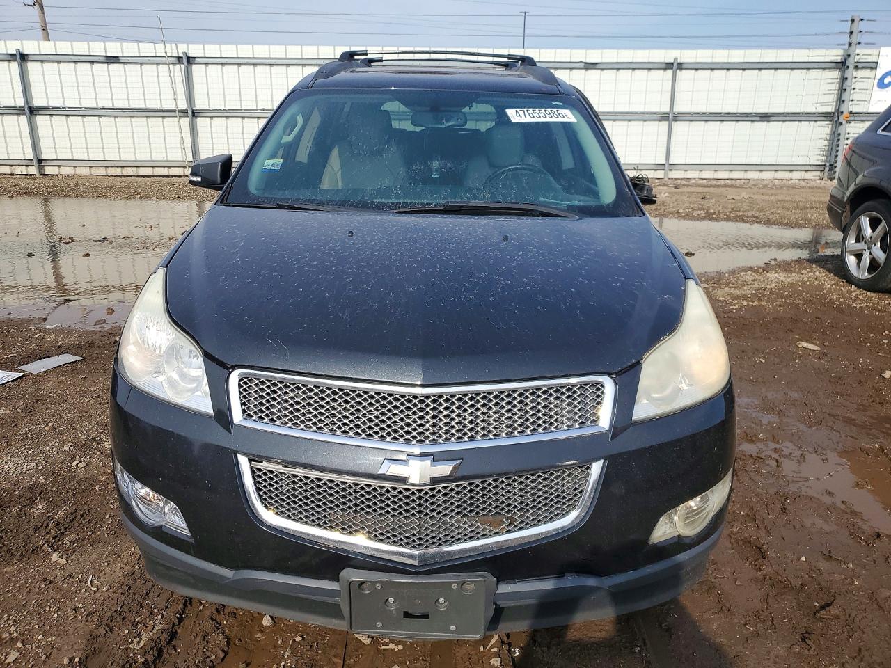 2011 Chevrolet Traverse Ltz Black vin: 1GNKVLEDXBJ318106