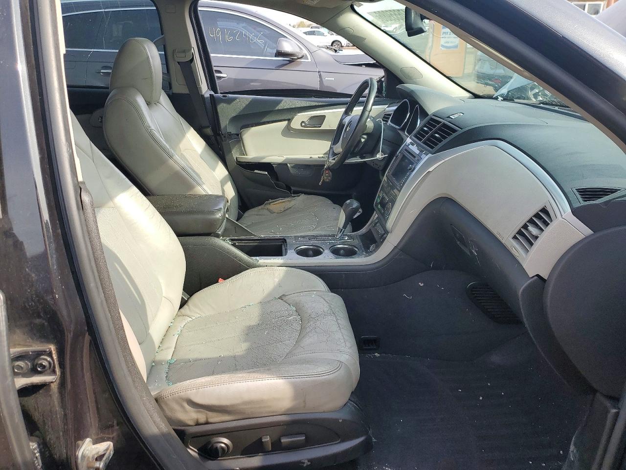 2011 Chevrolet Traverse Ltz Black vin: 1GNKVLEDXBJ318106