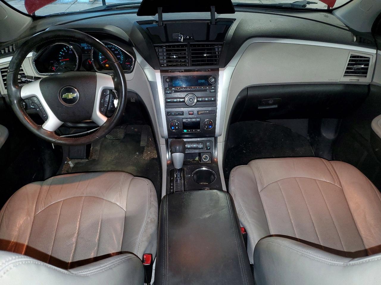 2012 Chevrolet Traverse Ltz Бордовый vin: 1GNKVLEDXCJ269636