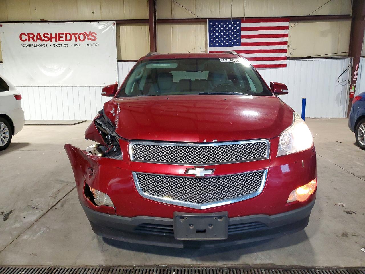 2012 Chevrolet Traverse Ltz Бордовый vin: 1GNKVLEDXCJ269636