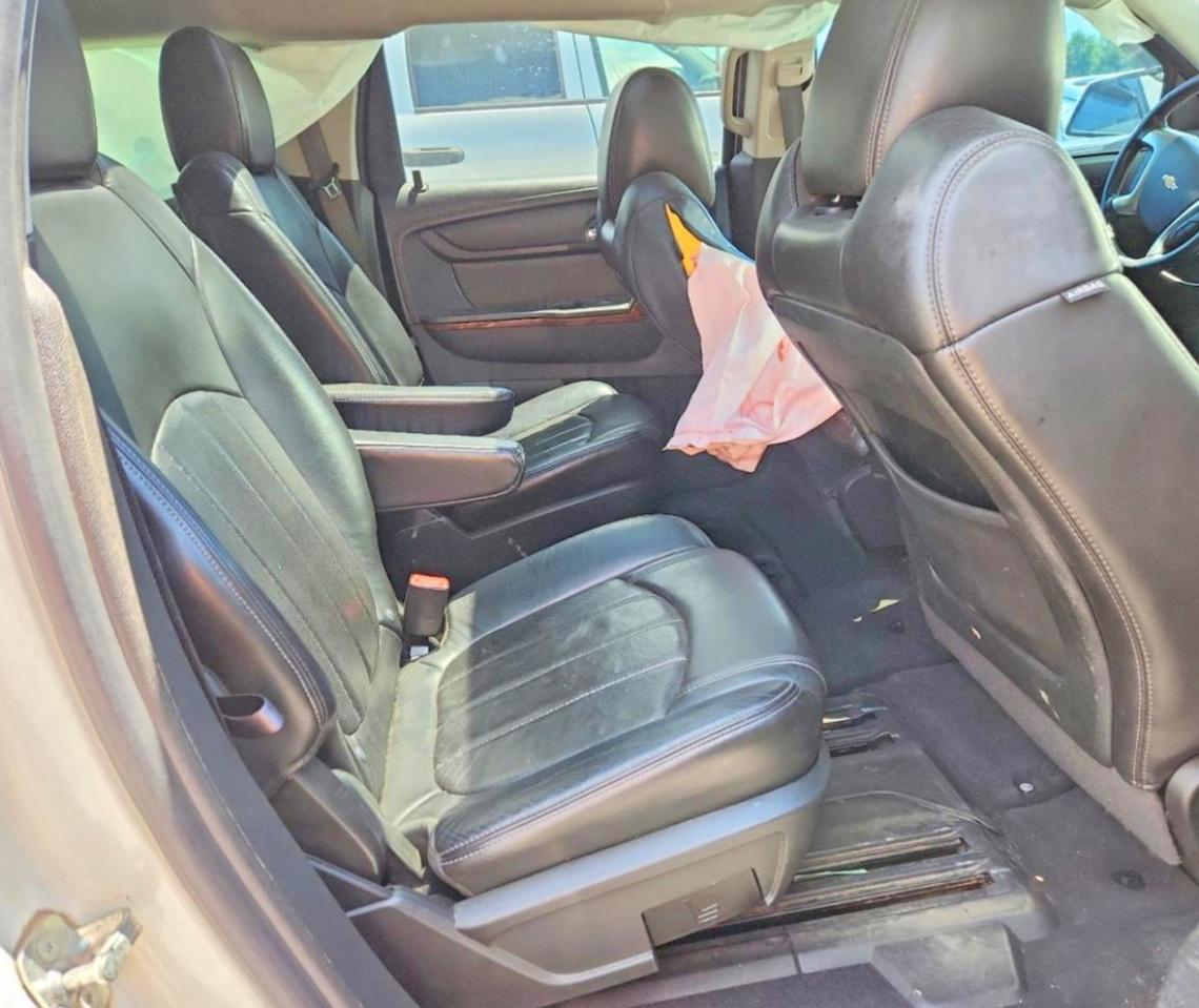 2013 Chevrolet Traverse Ltz White vin: 1GNKVLKD3DJ196678