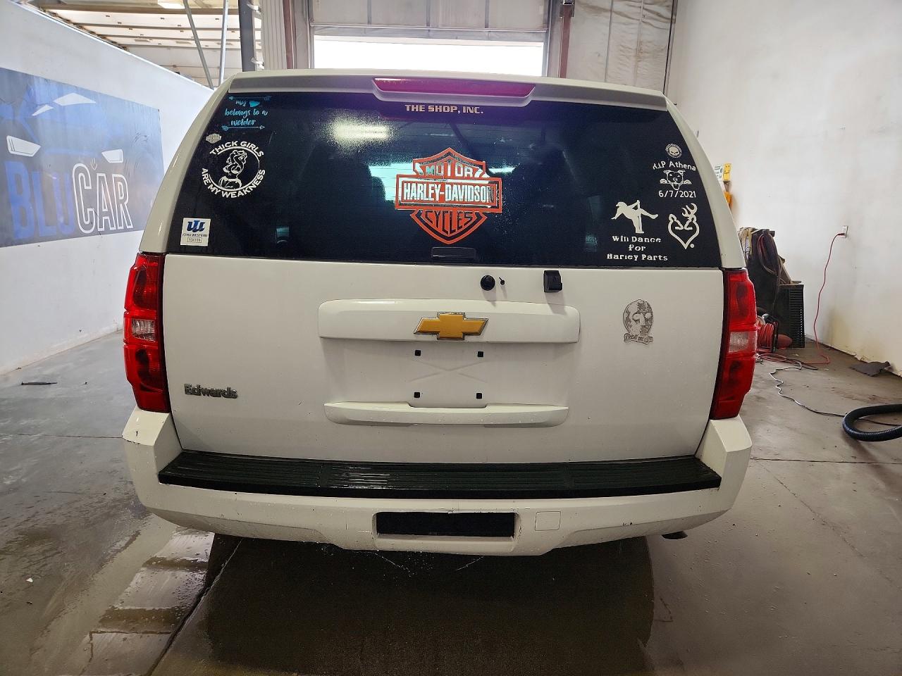 2014 Chevrolet Tahoe Police White vin: 1GNLC2E01ER128864